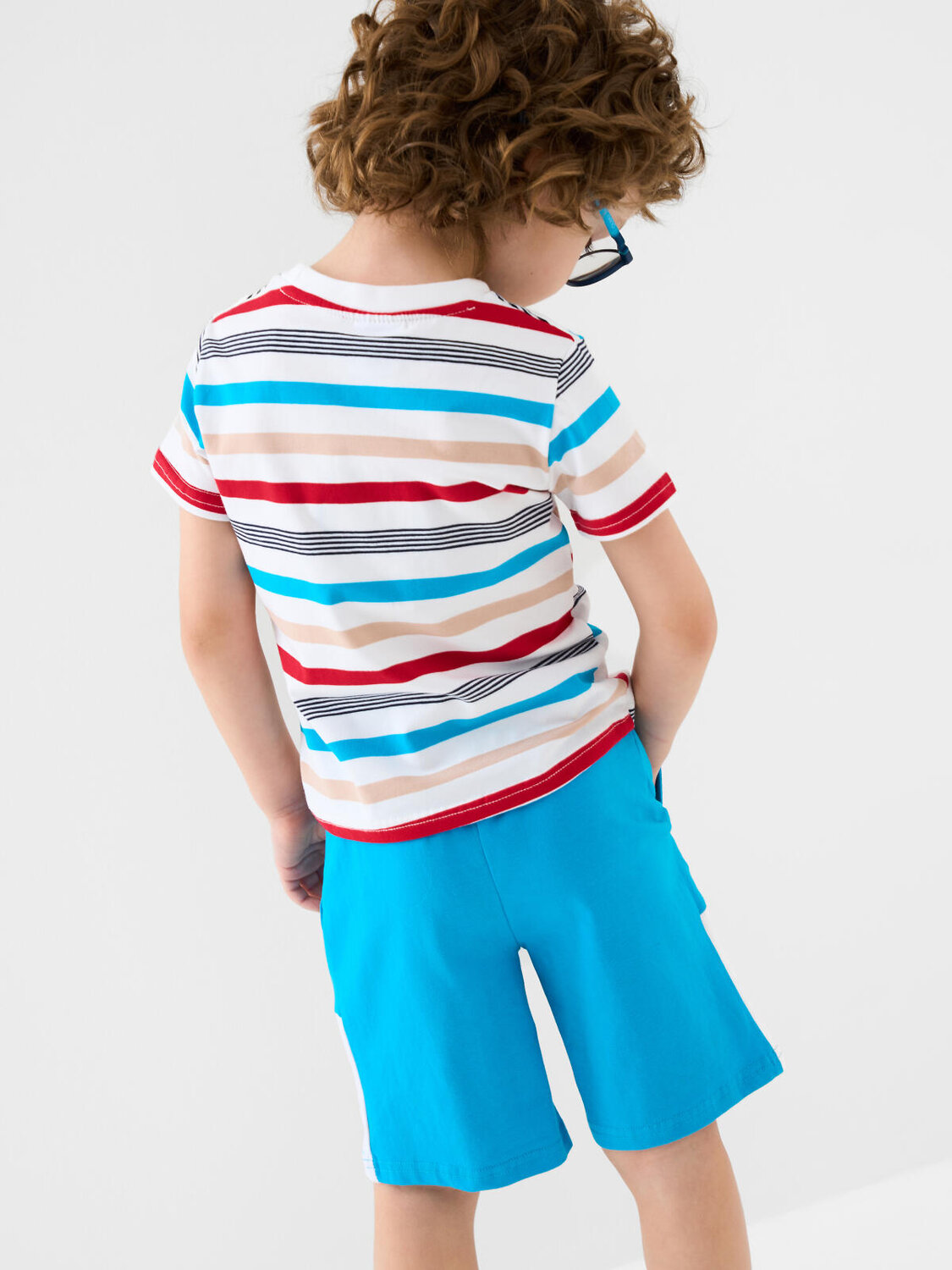 PLAYTODAY Шорты 585451 12612040 тёмно-синий,ярко-синий