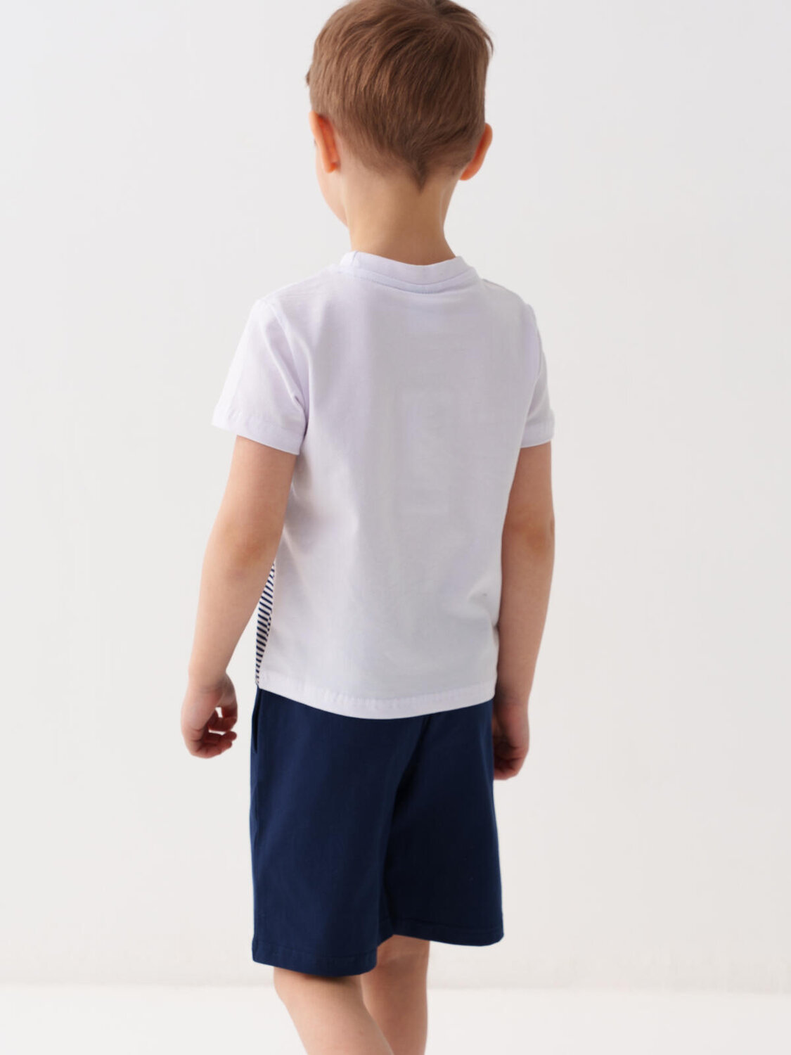 PLAYTODAY Шорты 585453 12612042 тёмно-синий,бежевый