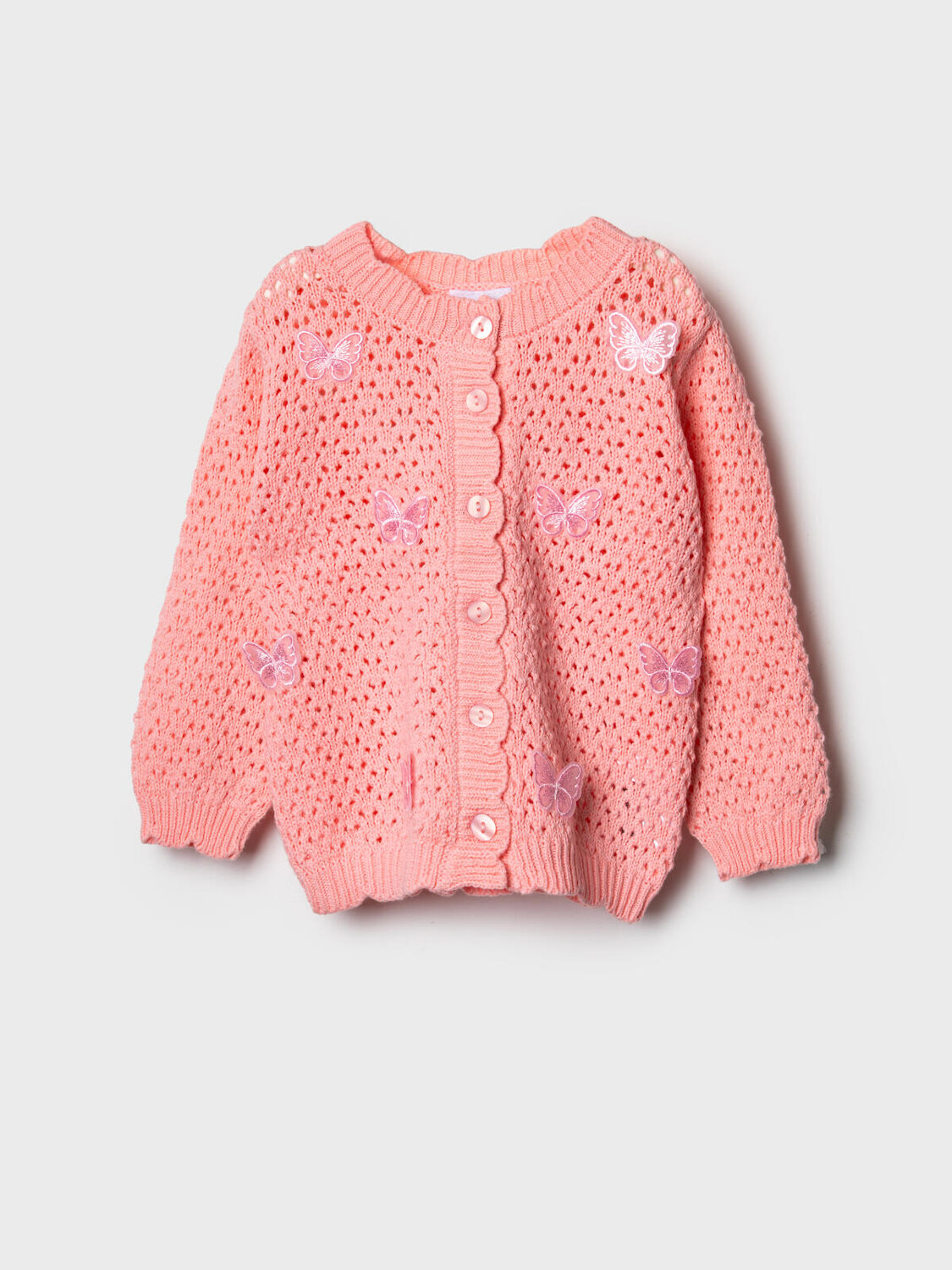 PLAYTODAY Кардиган 585464 12623017 светло-розовый