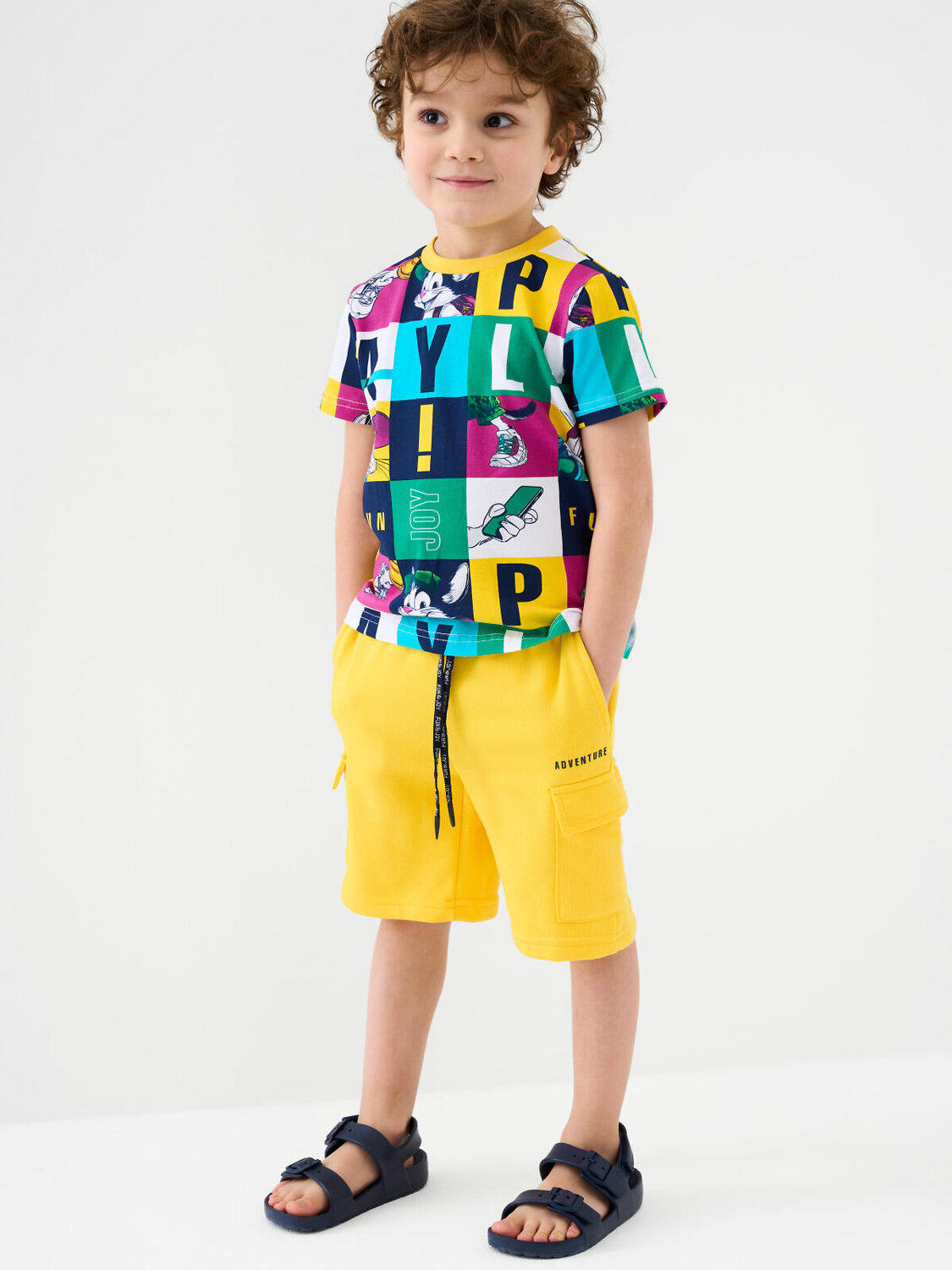 PLAYTODAY Шорты 585499 12612122 жёлтый