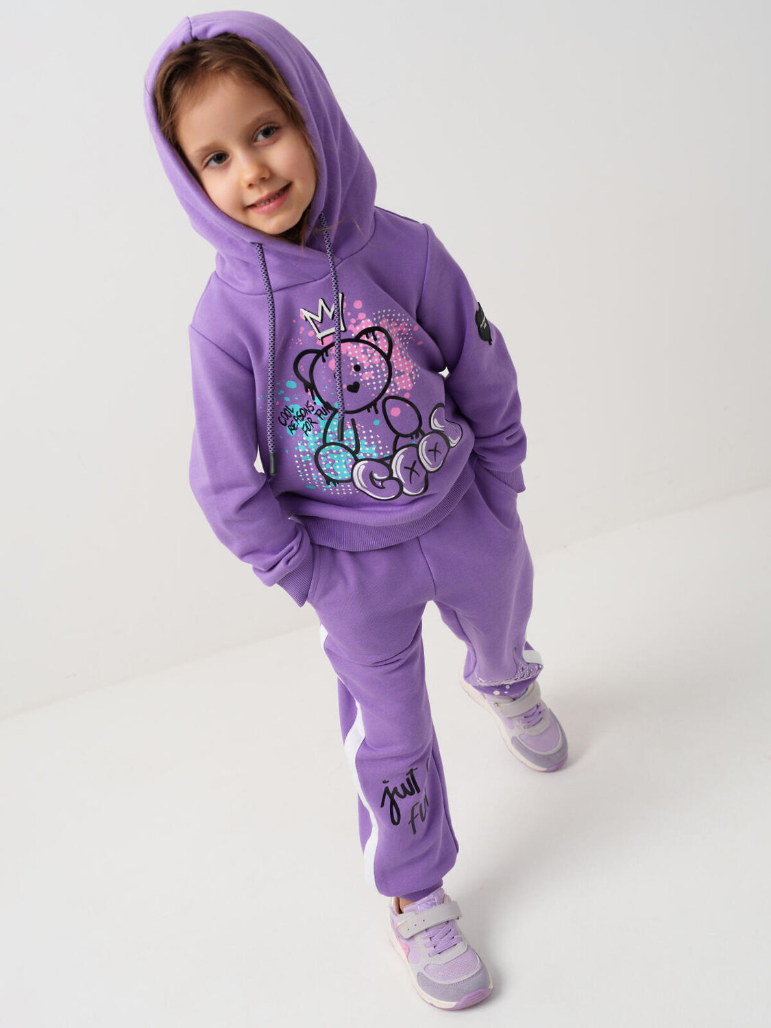 PLAYTODAY Толстовка 585511 12622429 сиреневый