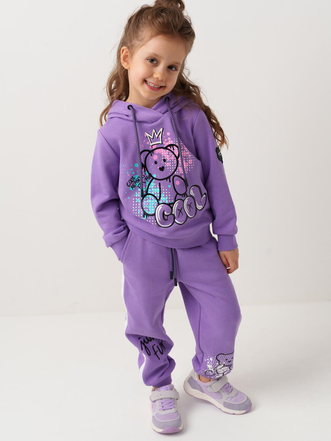 PLAYTODAY Брюки 585512 12622430 сиреневый