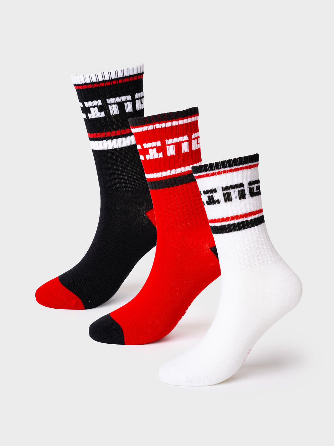 PLAYTODAY Носки 585522 12611055 белый,черный,красный