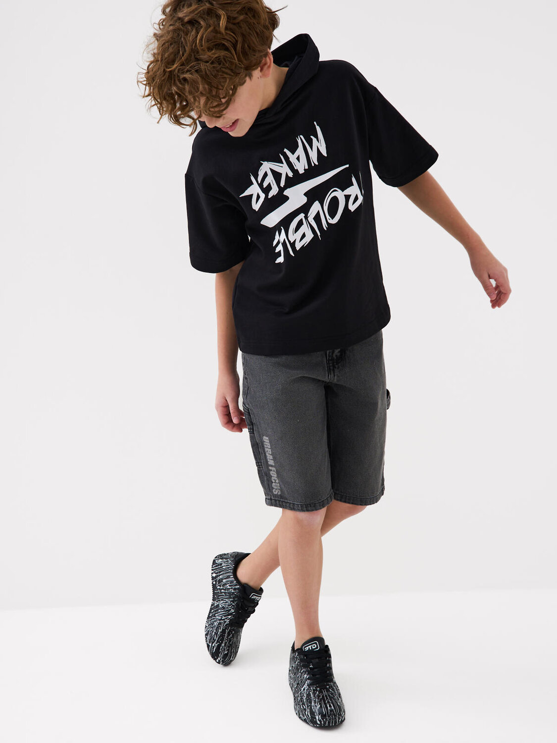 PLAYTODAY Полуботинки 585528 12611740 черный