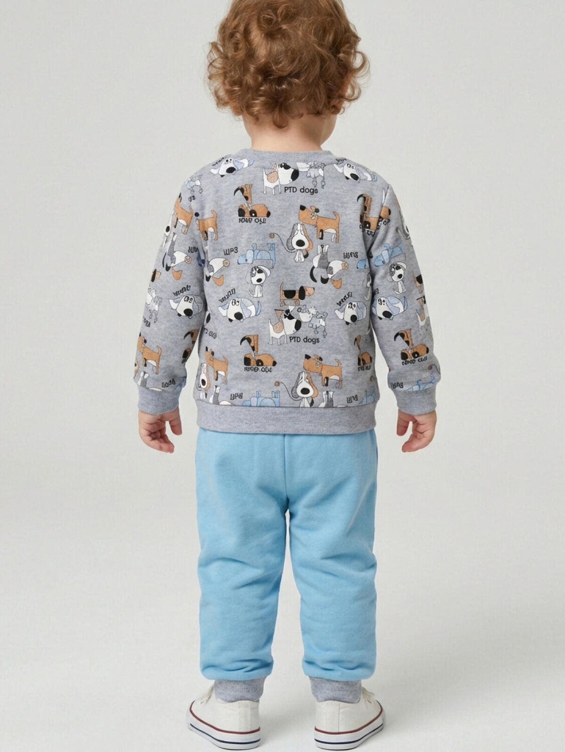 PLAYTODAY Брюки 585551 12613057 серый,голубой