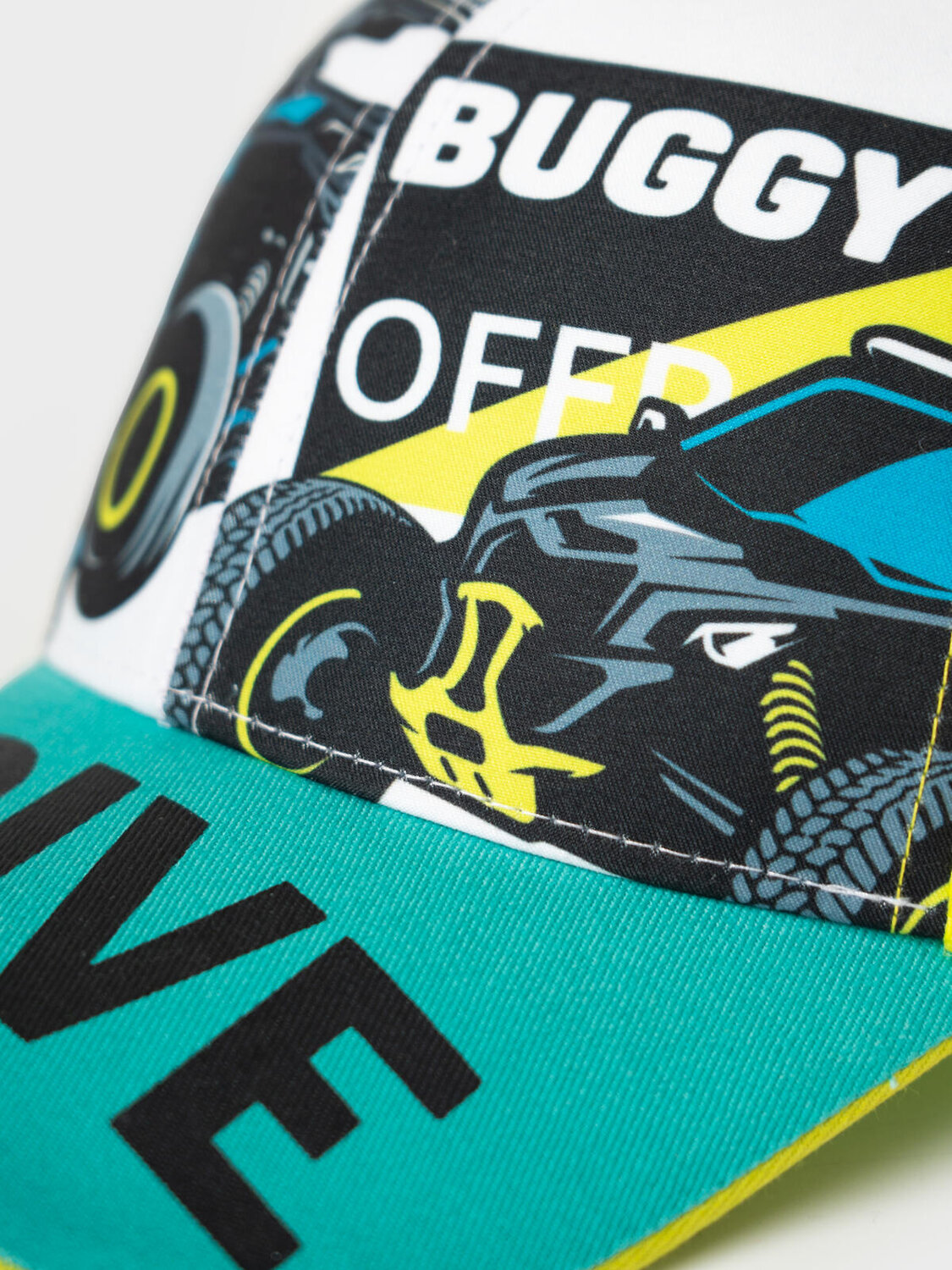 PLAYTODAY Кепка 585557 12612213 белый,светло-зеленый,бирюзовый