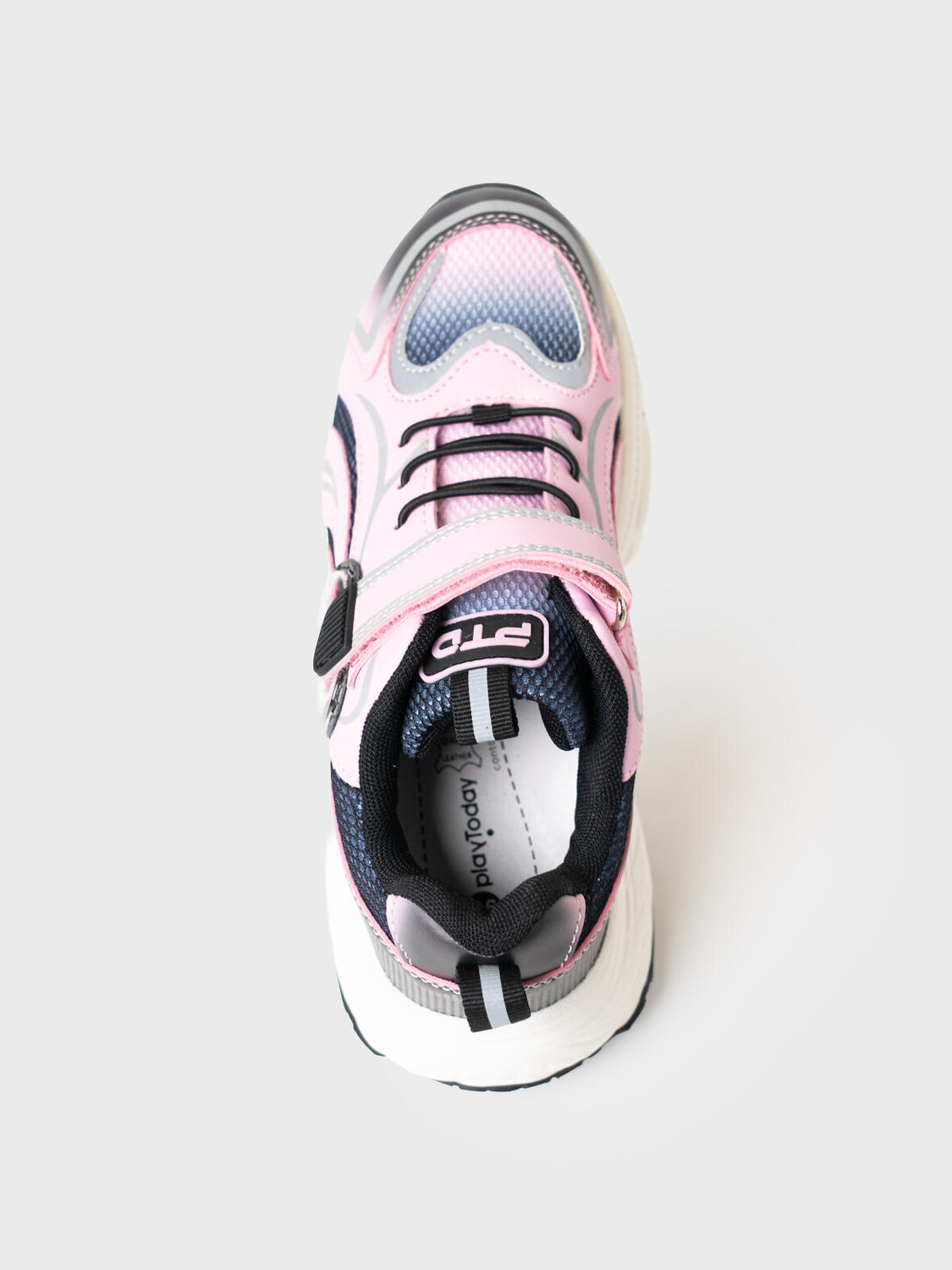 PLAYTODAY Полуботинки 585569 12621779 розовый,черный