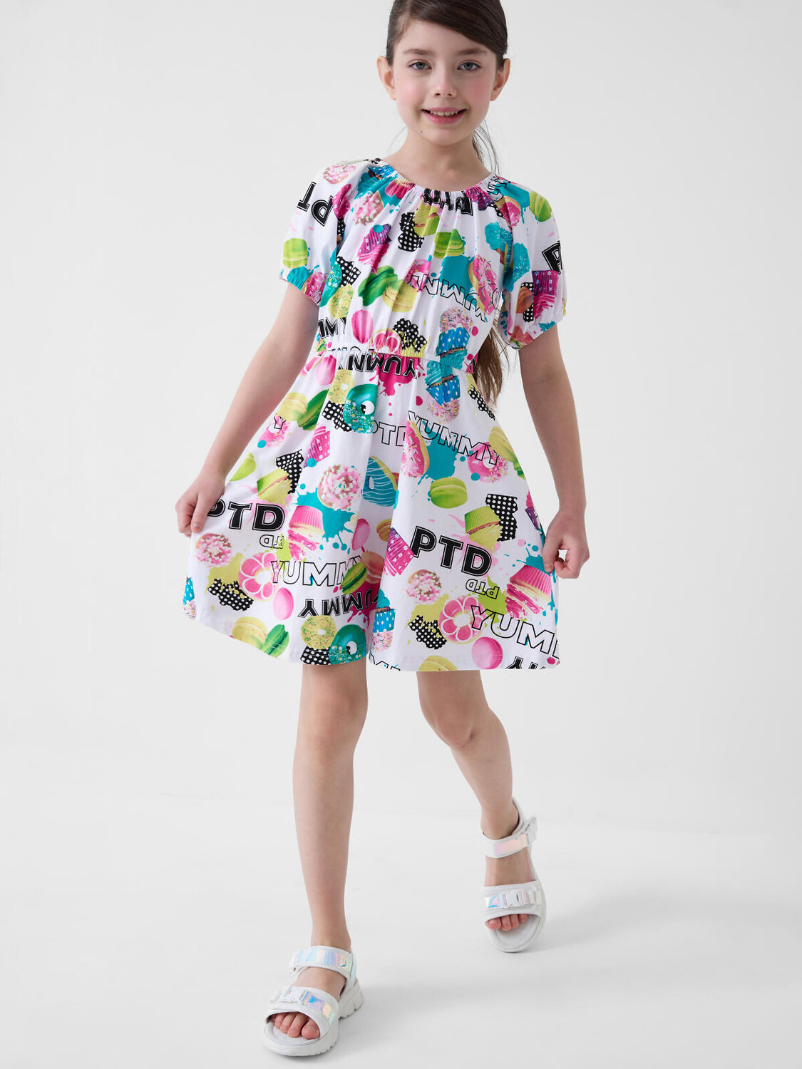 PLAYTODAY Платье 585589 12621481 разноцветный