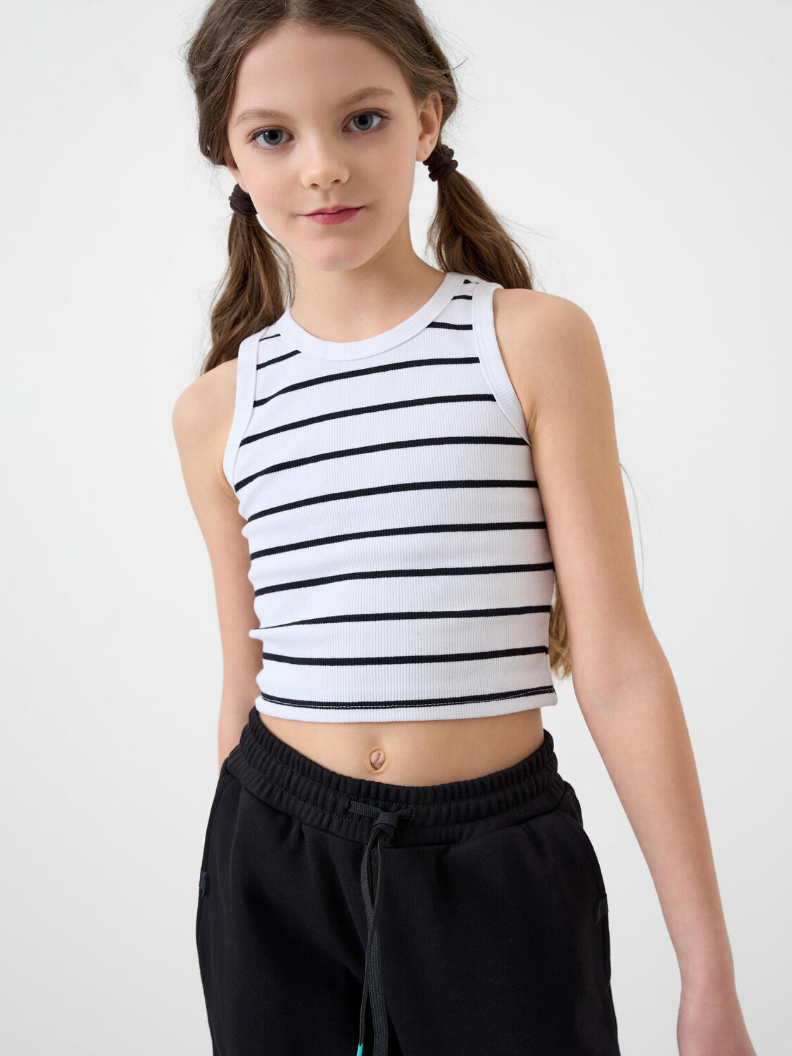 PLAYTODAY Майка 585595 12621632 белый,черный