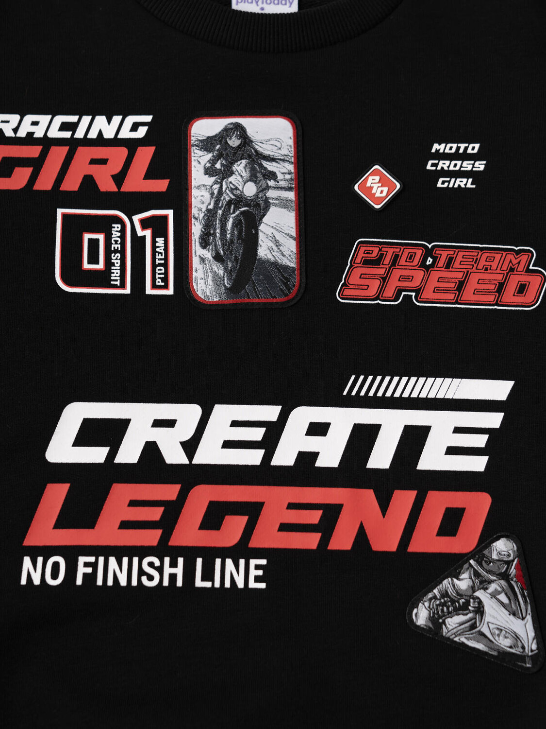 PLAYTODAY Толстовка 585604 12621343 черный