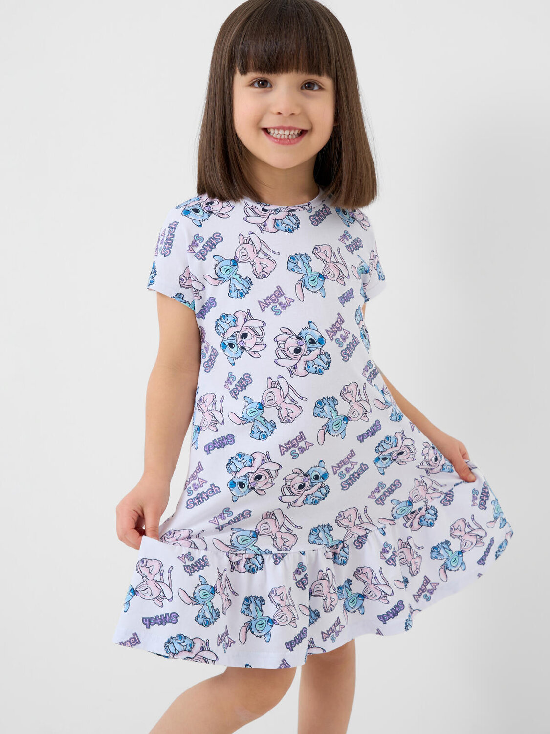 PLAYTODAY Сорочка 585612 12622499 белый,светло-розовый,голубой