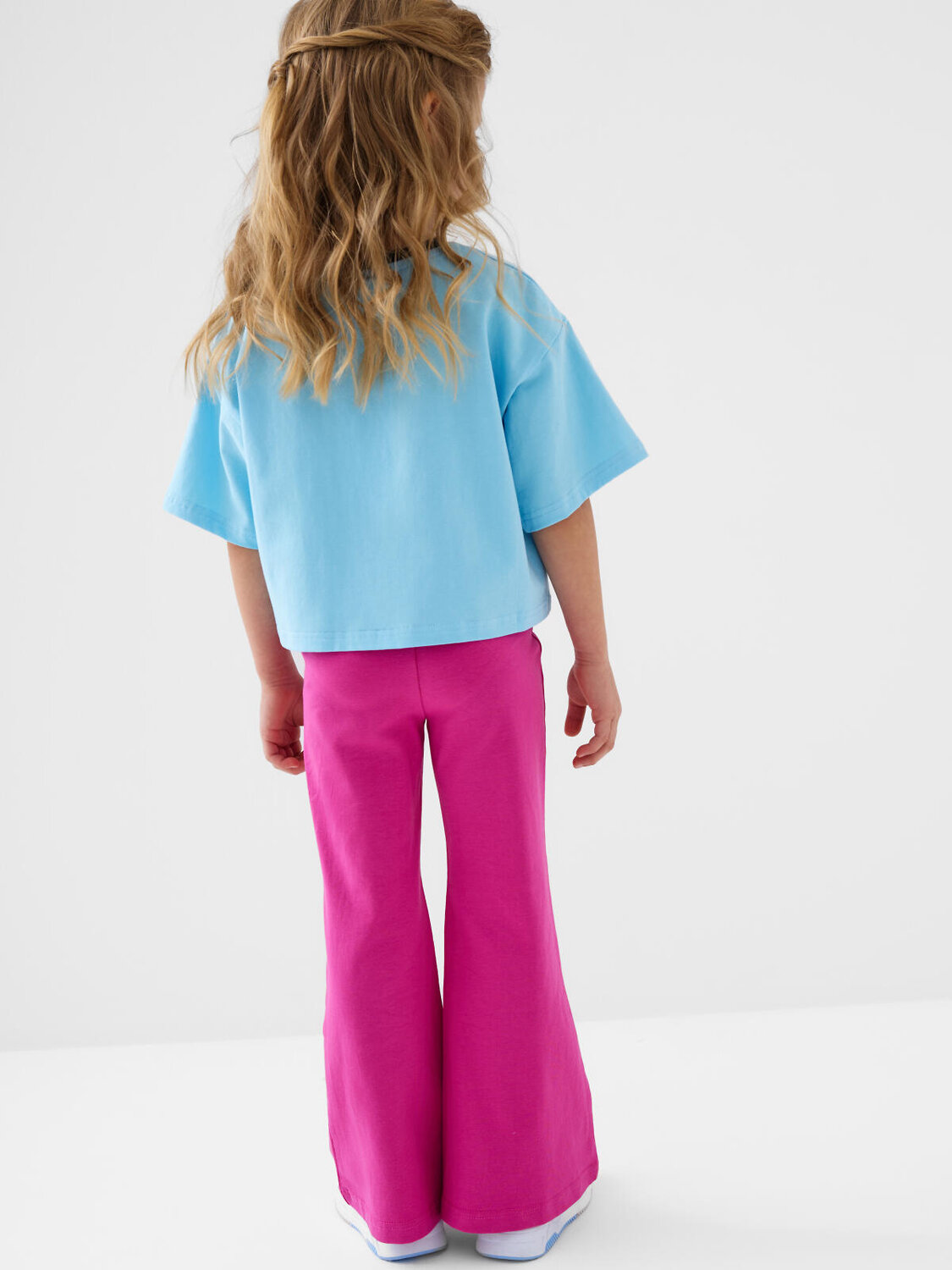 PLAYTODAY Брюки 585619 12622422 черный,розовый