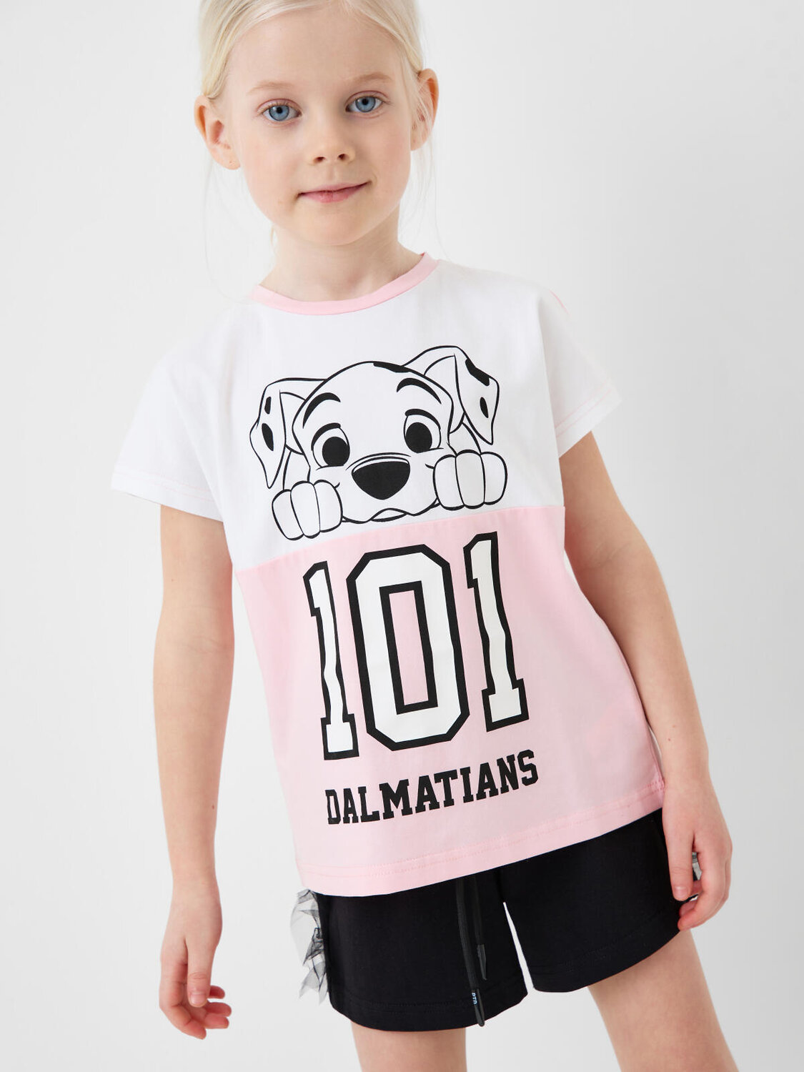 PLAYTODAY Шорты 585625 12622051 черный,светло-розовый