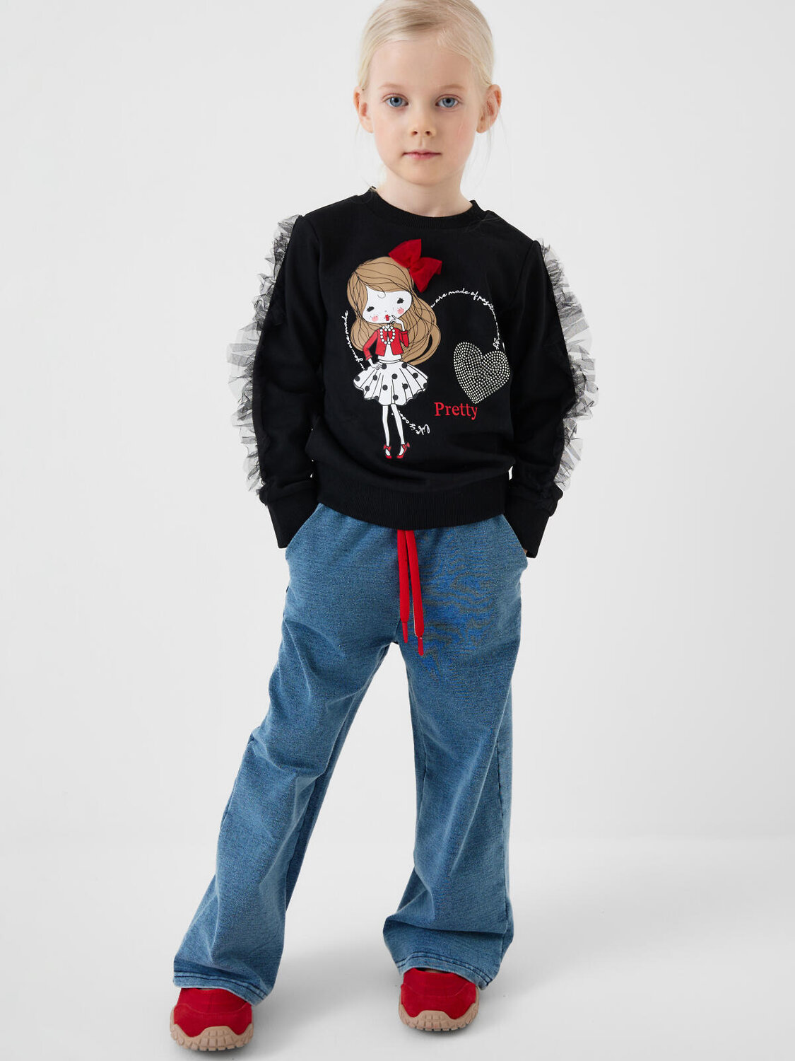 PLAYTODAY Толстовка 585626 12622053 черный