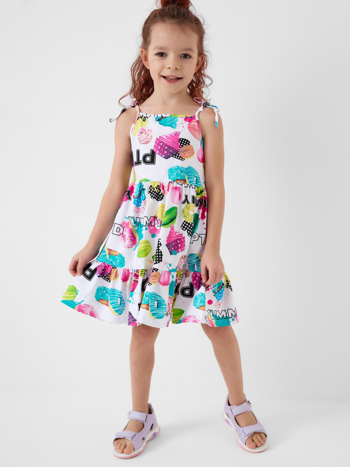 PLAYTODAY Сандалии 585630 12622775 сиреневый