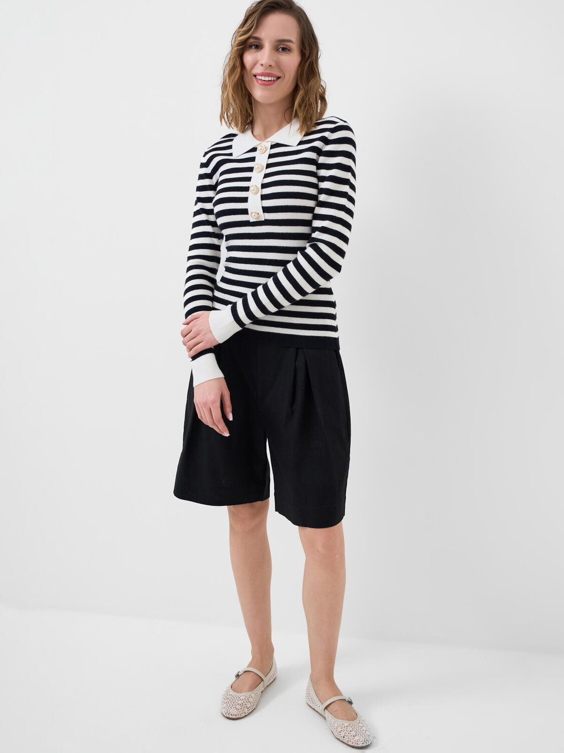 PLAYTODAY Джемпер 585637 12666059 белый,тёмно-синий