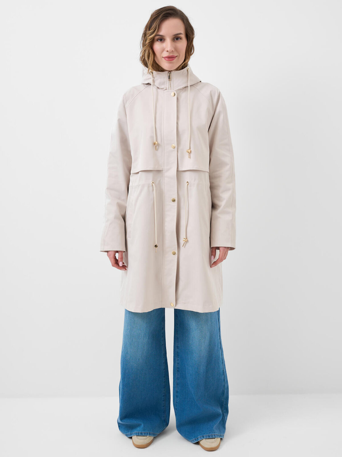 PLAYTODAY Плащ 585658 12666316 бежевый