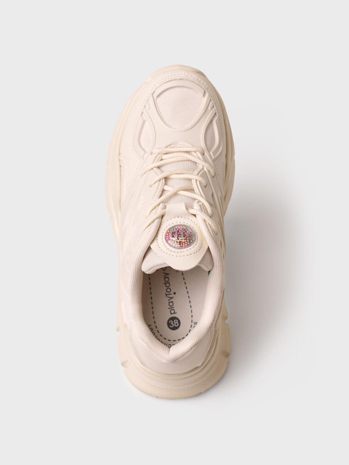 PLAYTODAY Полуботинки 585673 12621915 молочный
