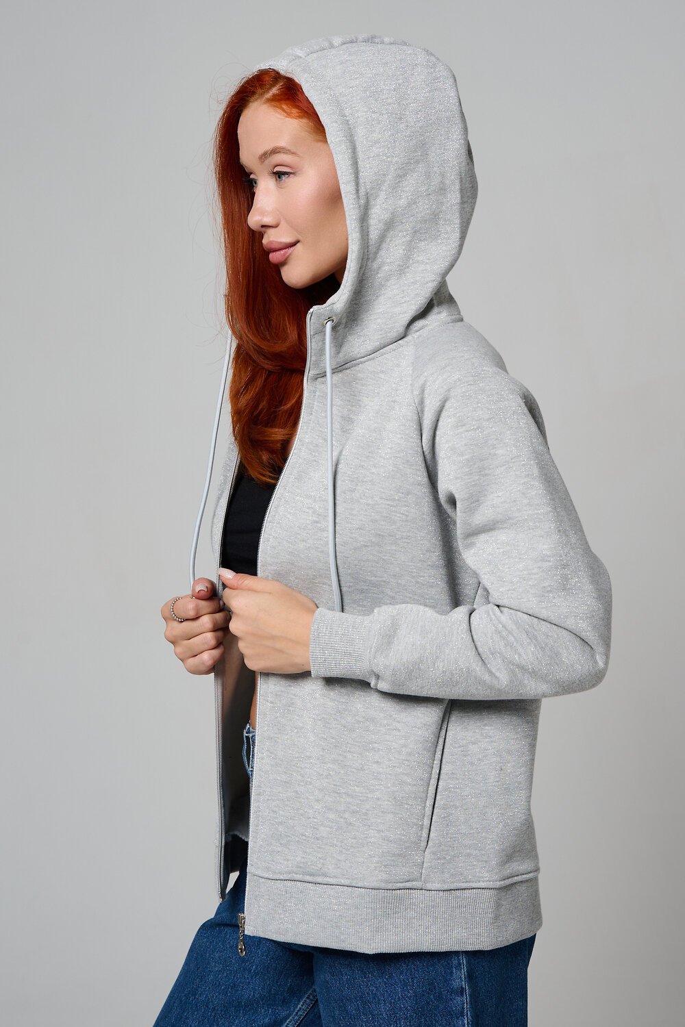 Натали Толстовка 585690 8461 серый