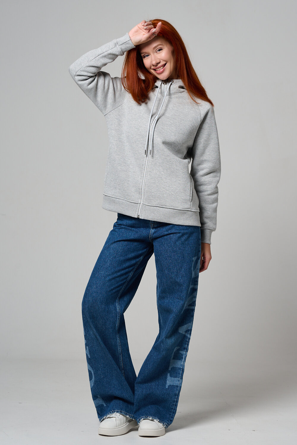 Натали Толстовка 585690 8461 серый