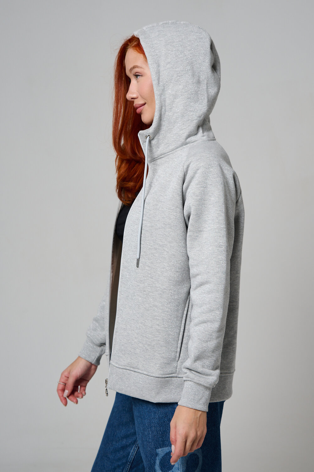 Натали Толстовка 585690 8461 серый