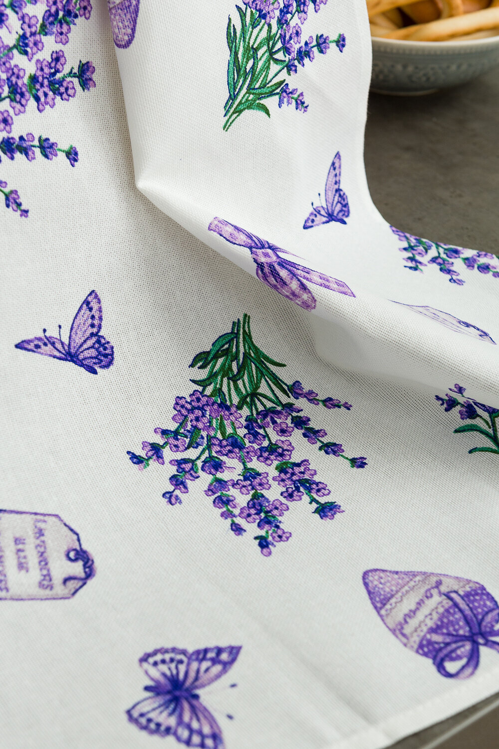 Натали Полотенце 585695 Набор полотенец Сиреневая дымка белый