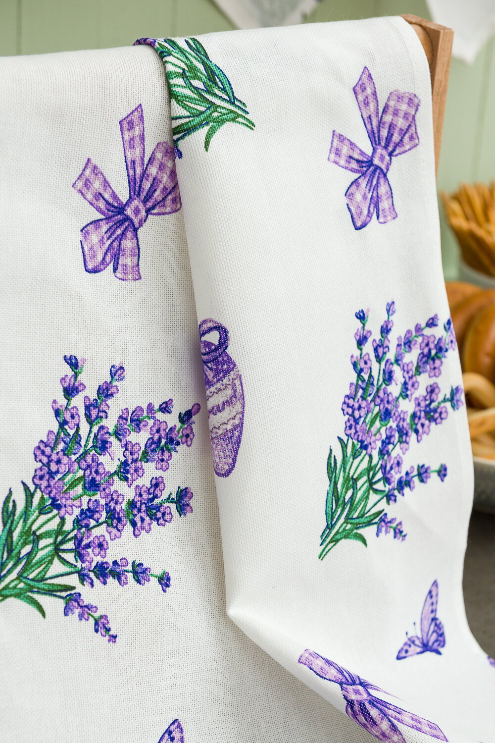 Натали Полотенце 585695 Набор полотенец Сиреневая дымка белый