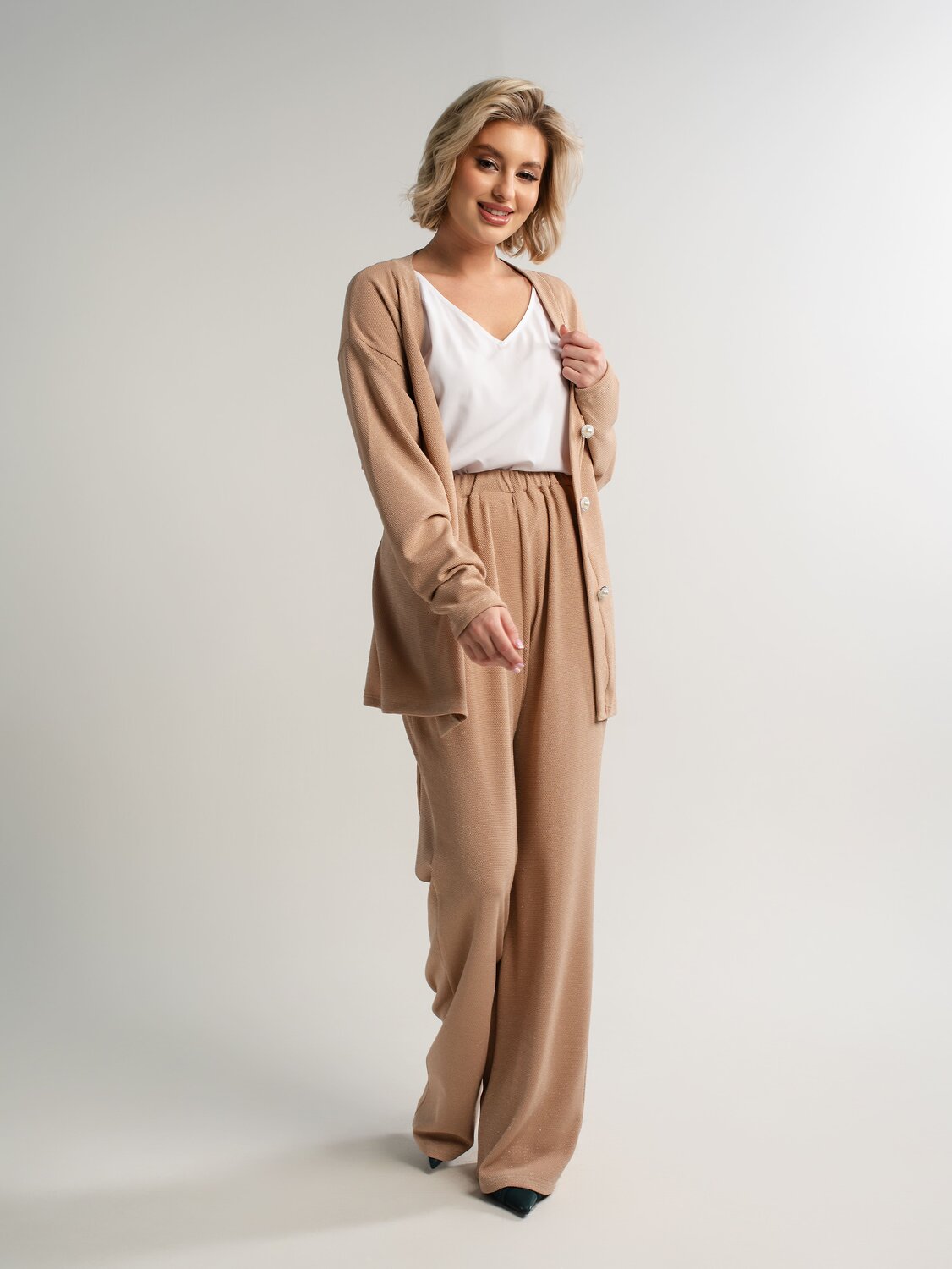 LT Collection Брюки 585713 Б15059-39М бежевый