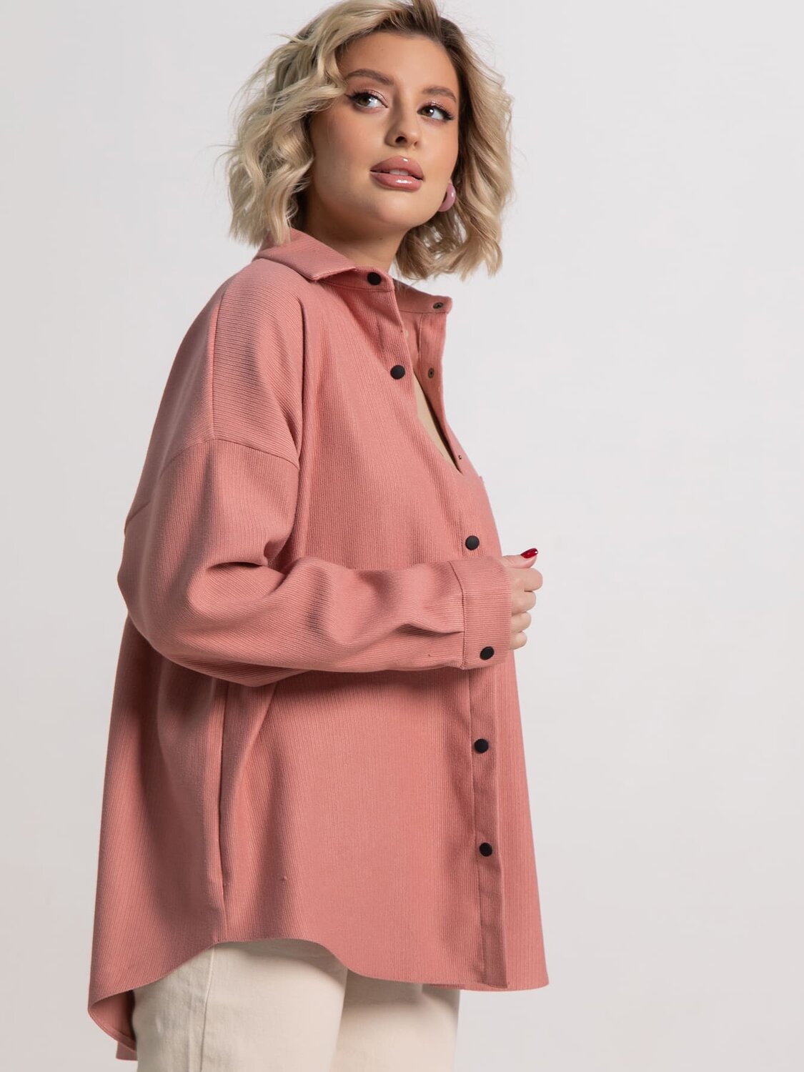 LT Collection Рубашка 585715 Б15170-4М розовый