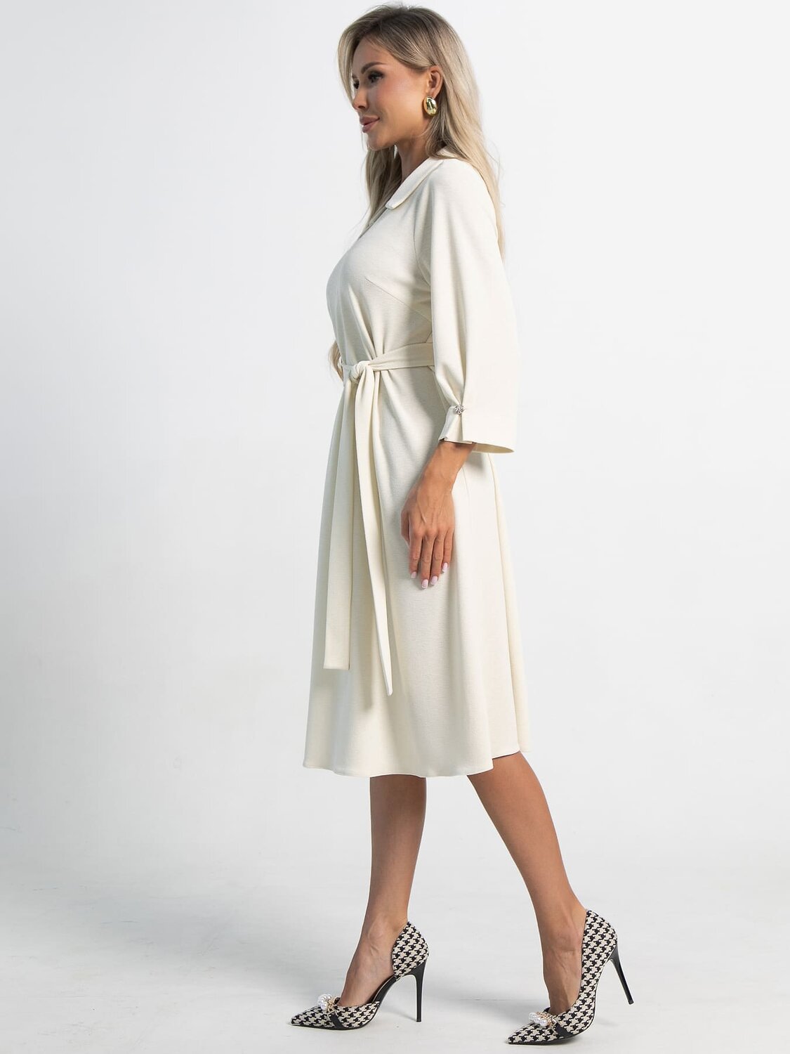 LT Collection Платье 585720 П15196-18М молочный