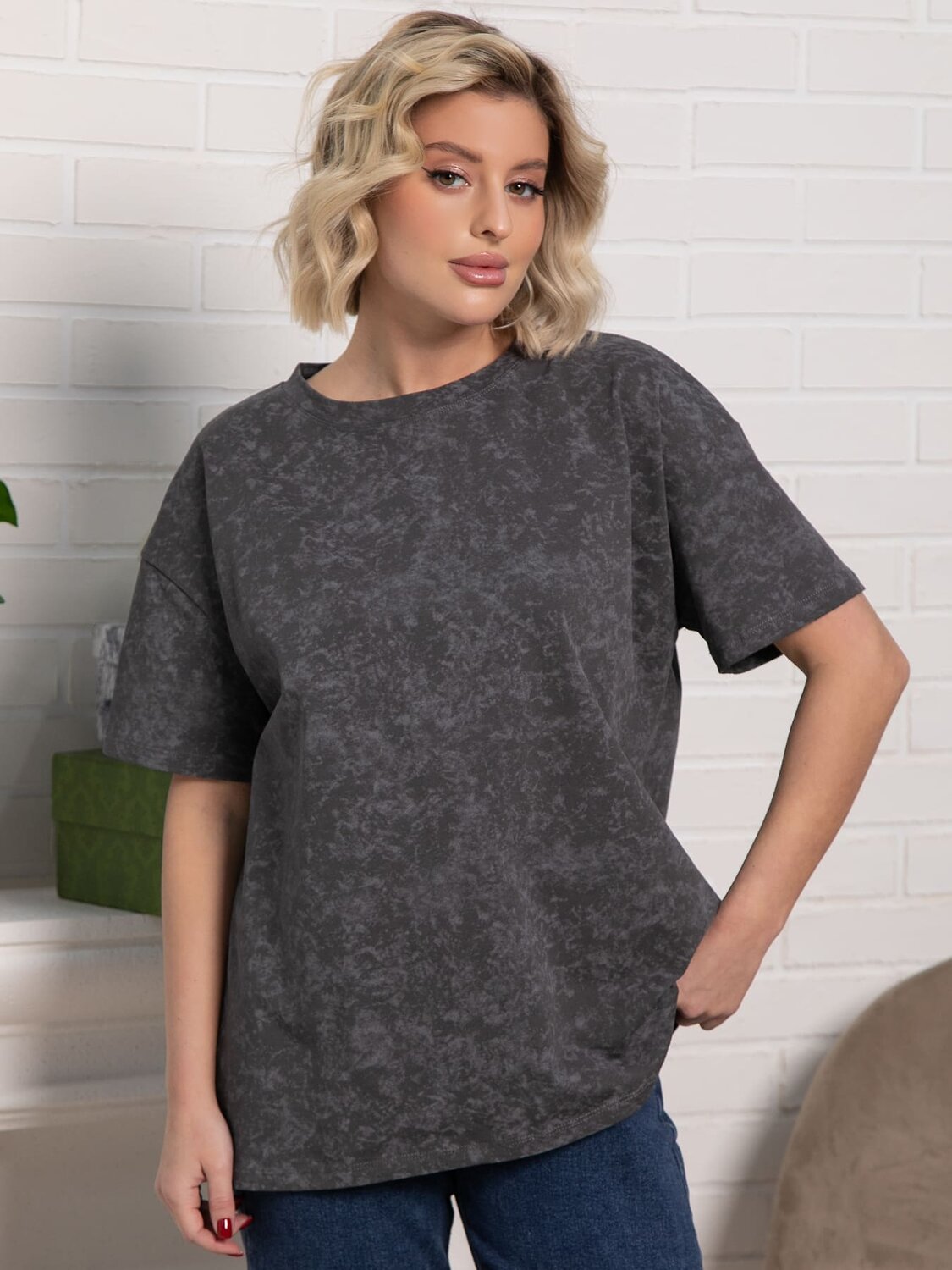 LT Collection Футболка 585725 Б15239-4М серый