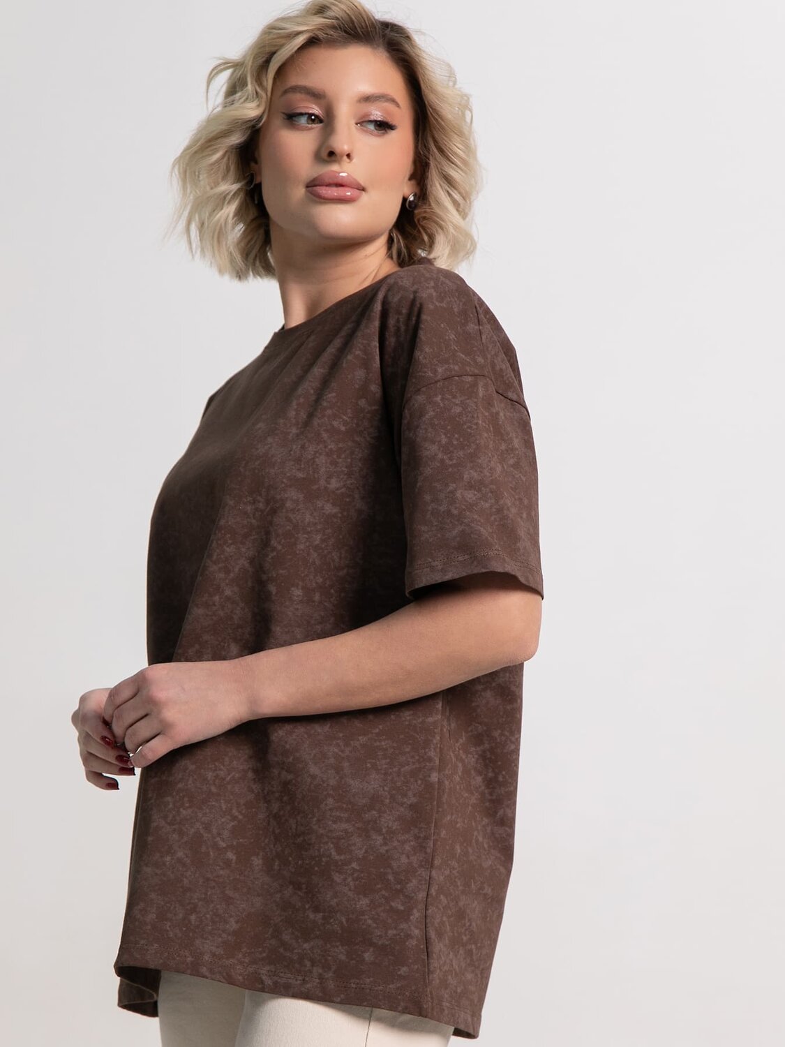 LT Collection Футболка 585726 Б15240-4М коричневый