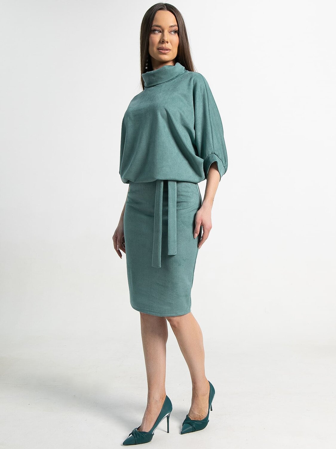 LT Collection Платье 585727 П15270-12М бирюзовый