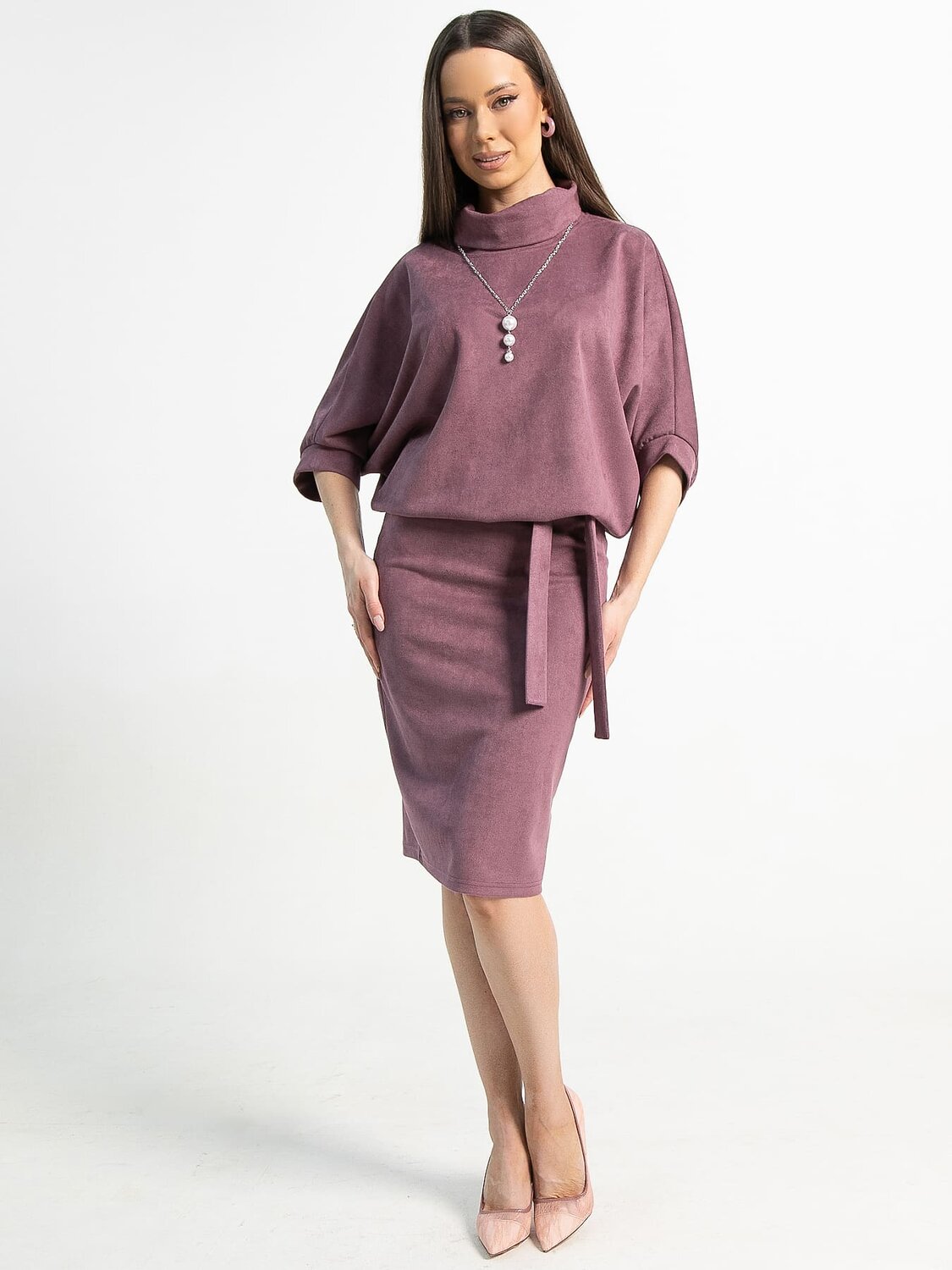 LT Collection Платье 585728 П15271-12М лиловый