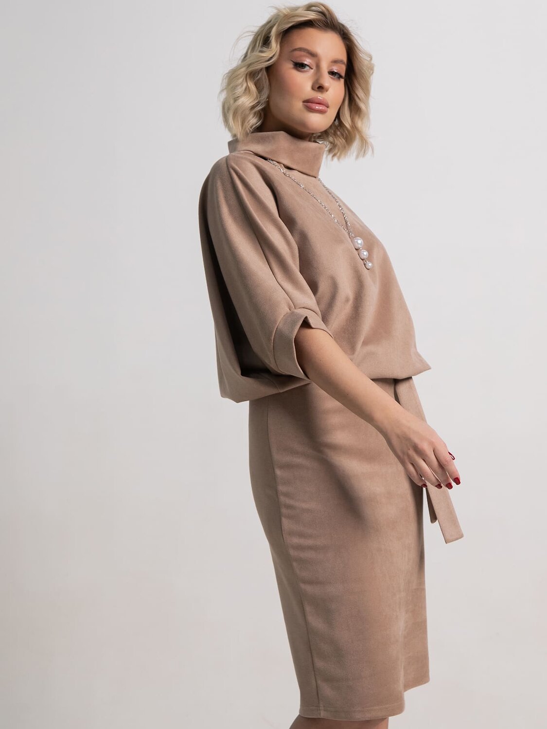 LT Collection Платье 585729 П15272-12М коричневый