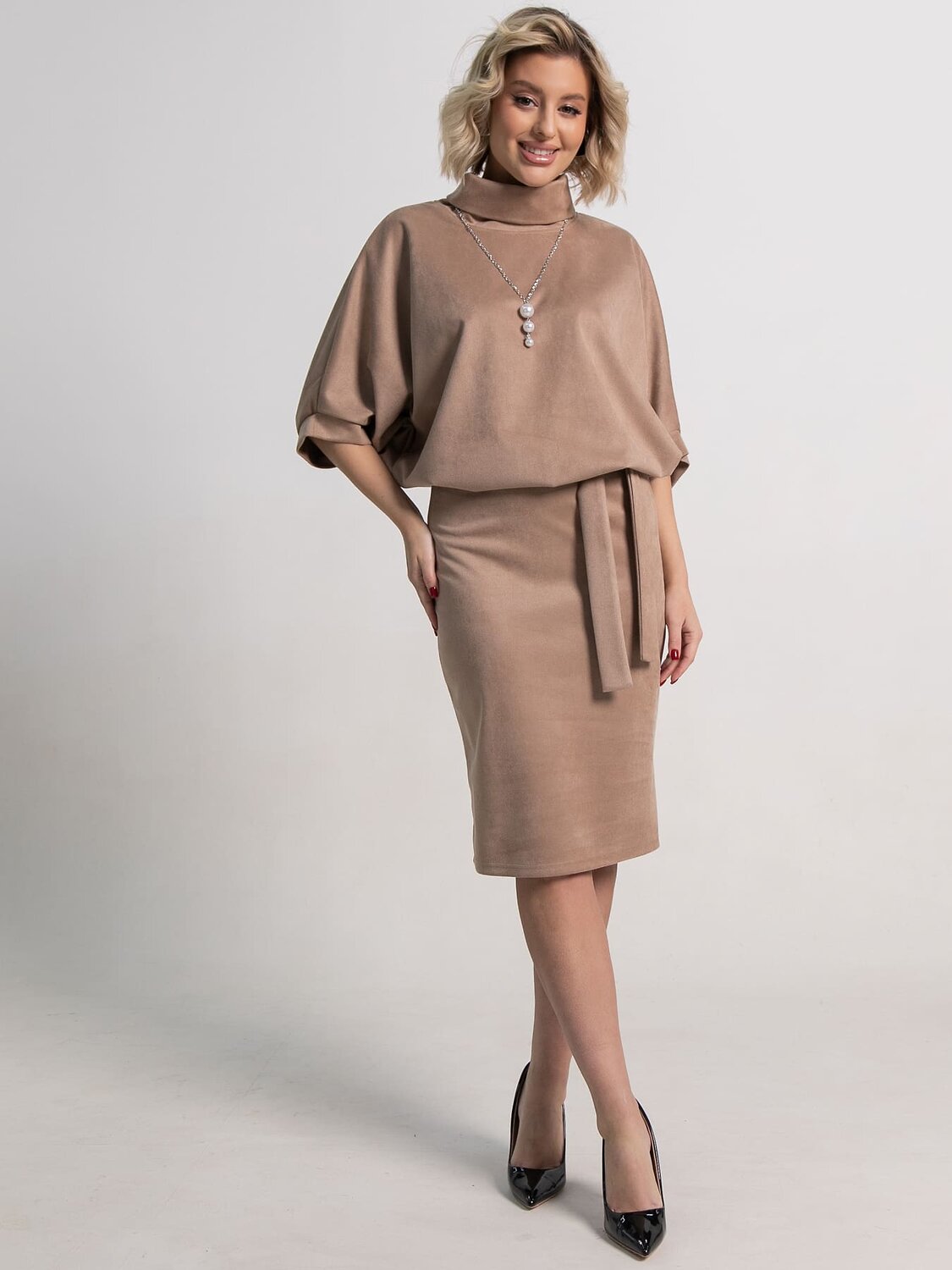 LT Collection Платье 585729 П15272-12М коричневый