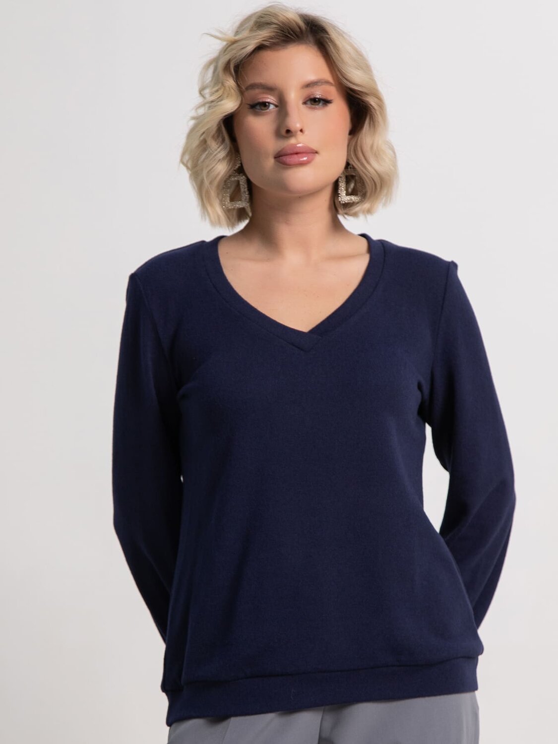 LT Collection Джемпер 585730 Б15269-50М синий