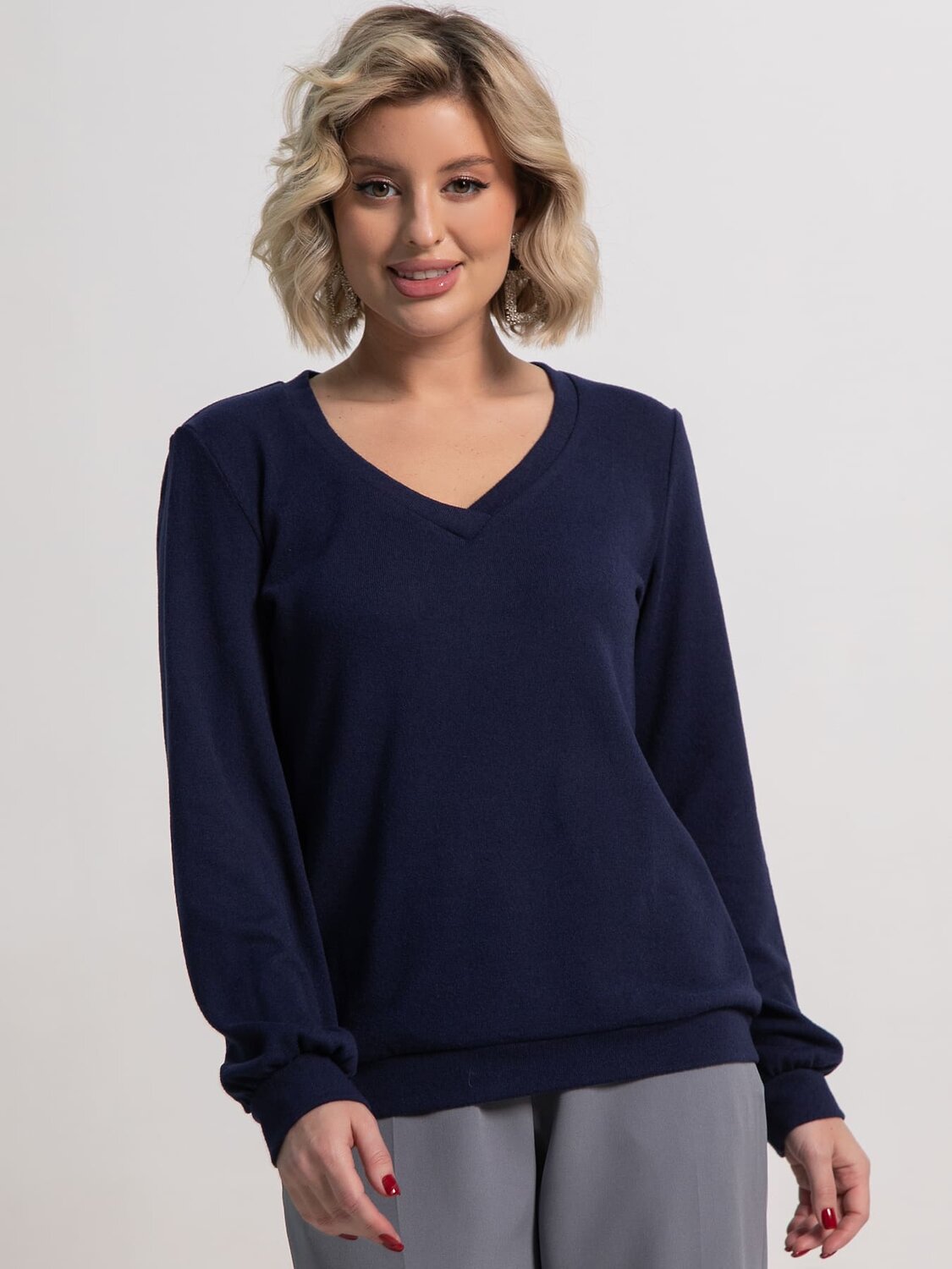 LT Collection Джемпер 585730 Б15269-50М синий