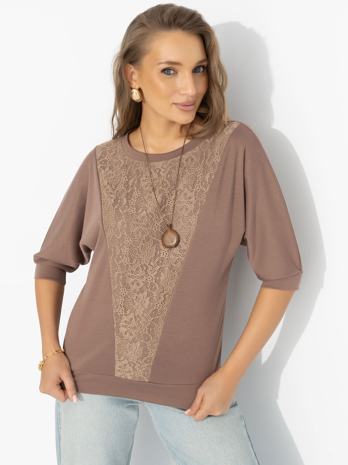 CHARUTTI Футболка 585743 12657 Коричневый