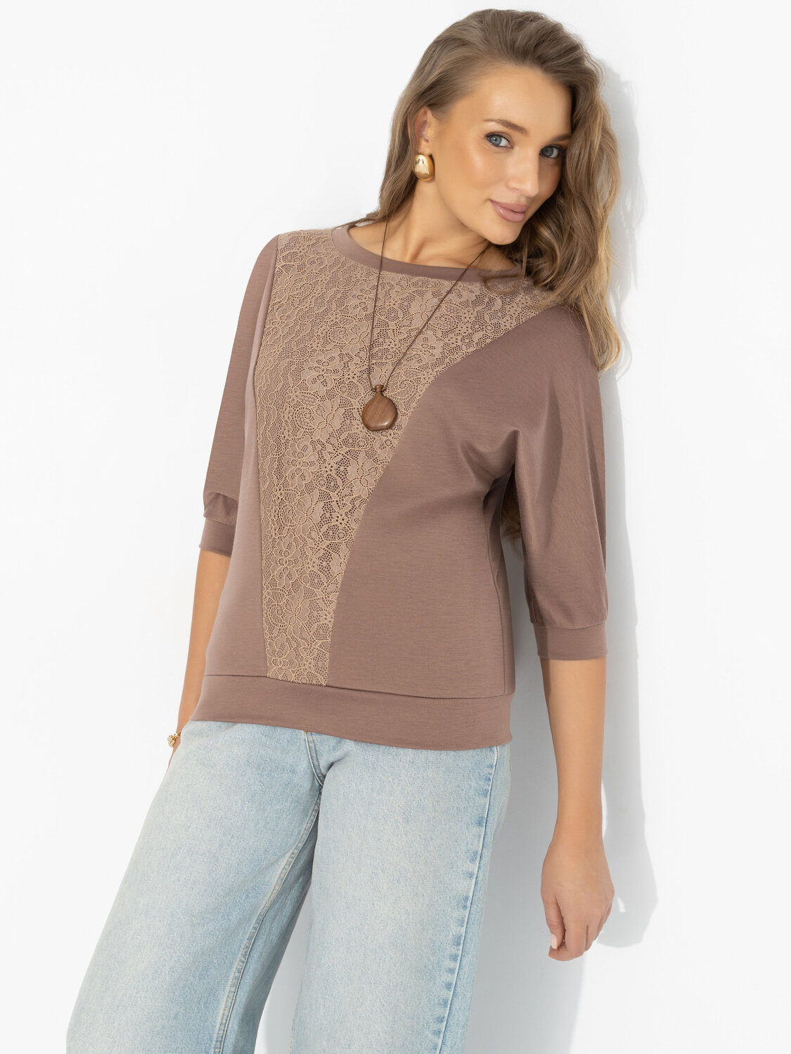 CHARUTTI Футболка 585743 12657 Коричневый