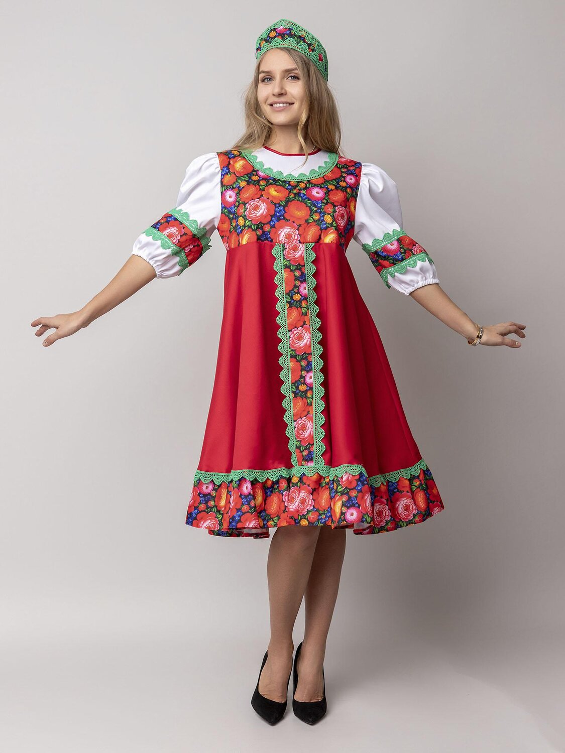 BATIK Сарафан 585748 1144 к-26 красный