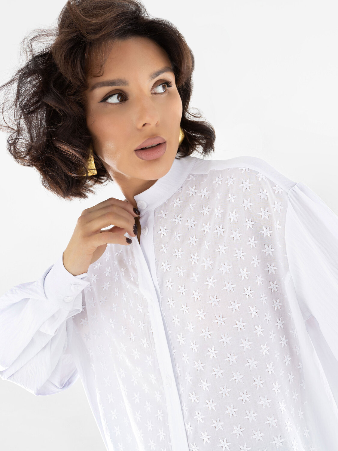 CHARUTTI Рубашка 585769 11104 Белый