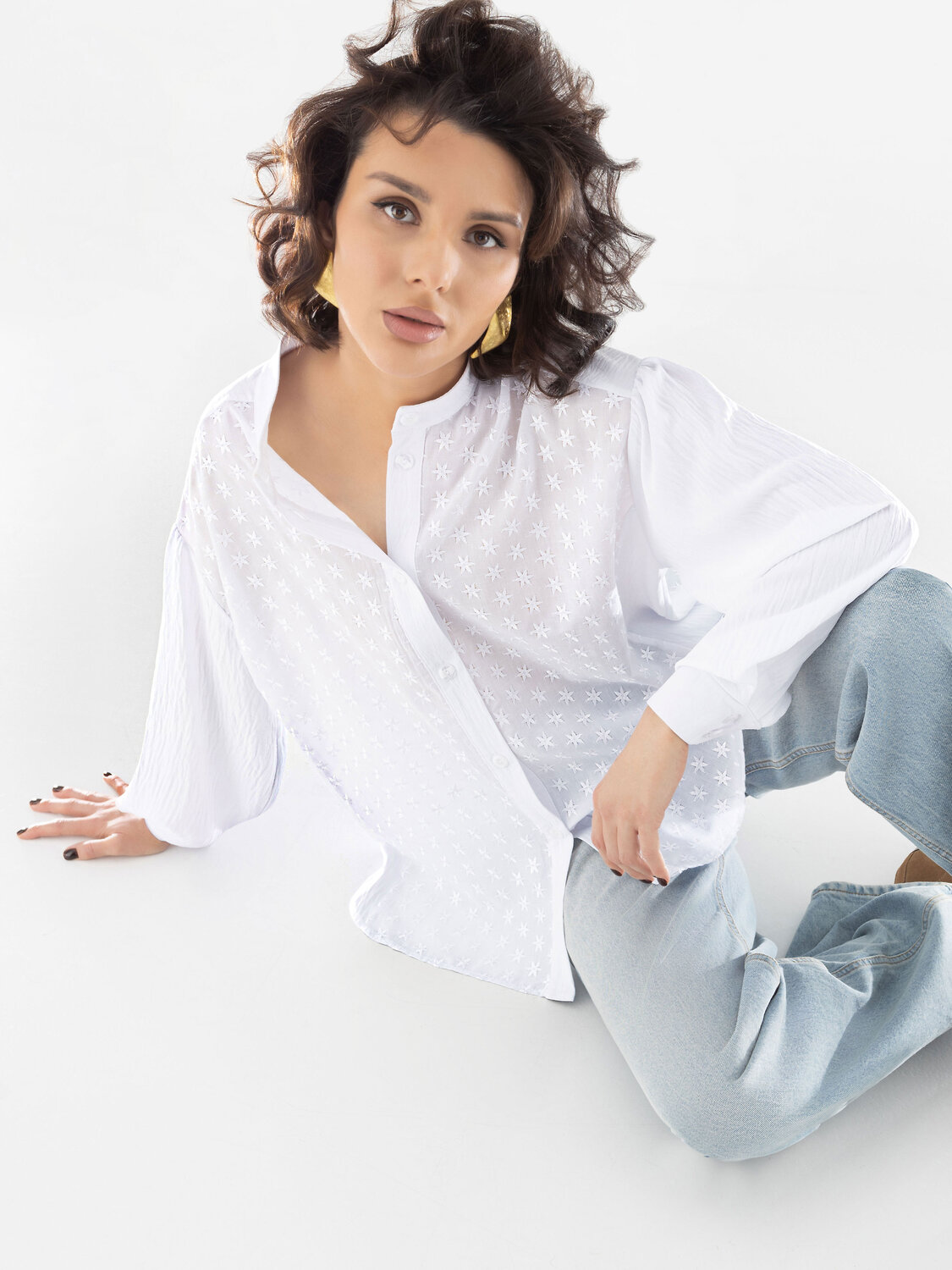 CHARUTTI Рубашка 585769 11104 Белый