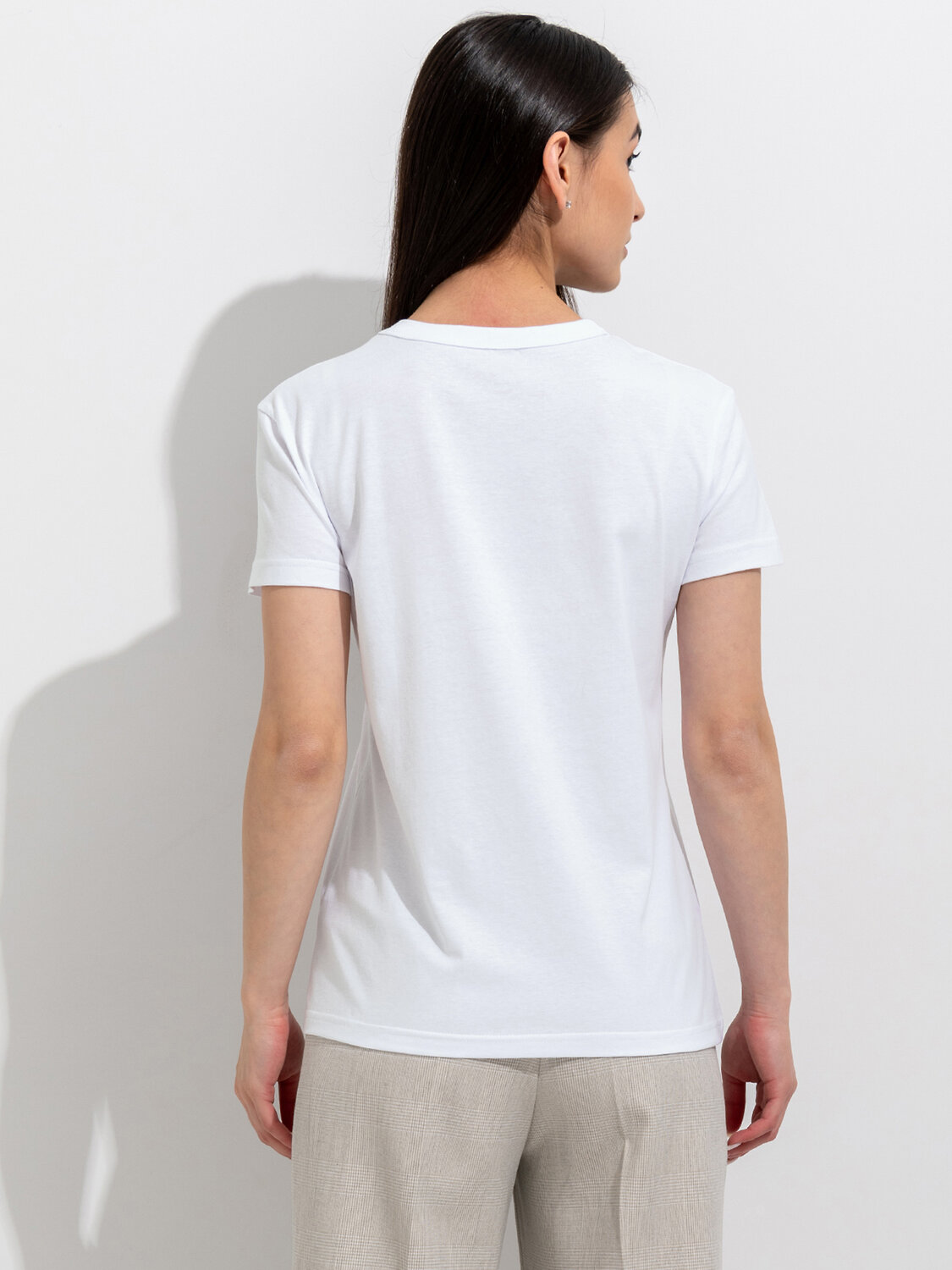 Апрель Футболка 585777 1ЖДФК3784001 белый