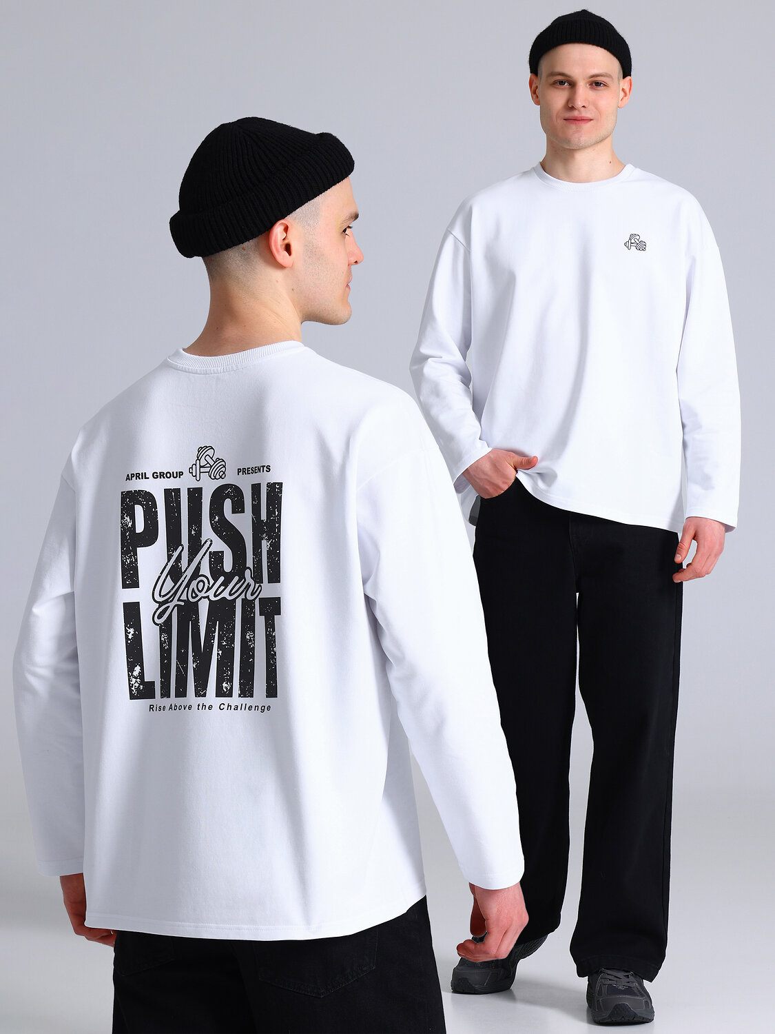 Апрель Лонгслив 585779 1МДЛД5058258 белый