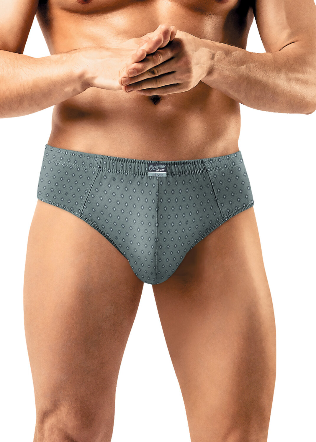 CLEVER Трусы 585812 MC560611 серый/белый