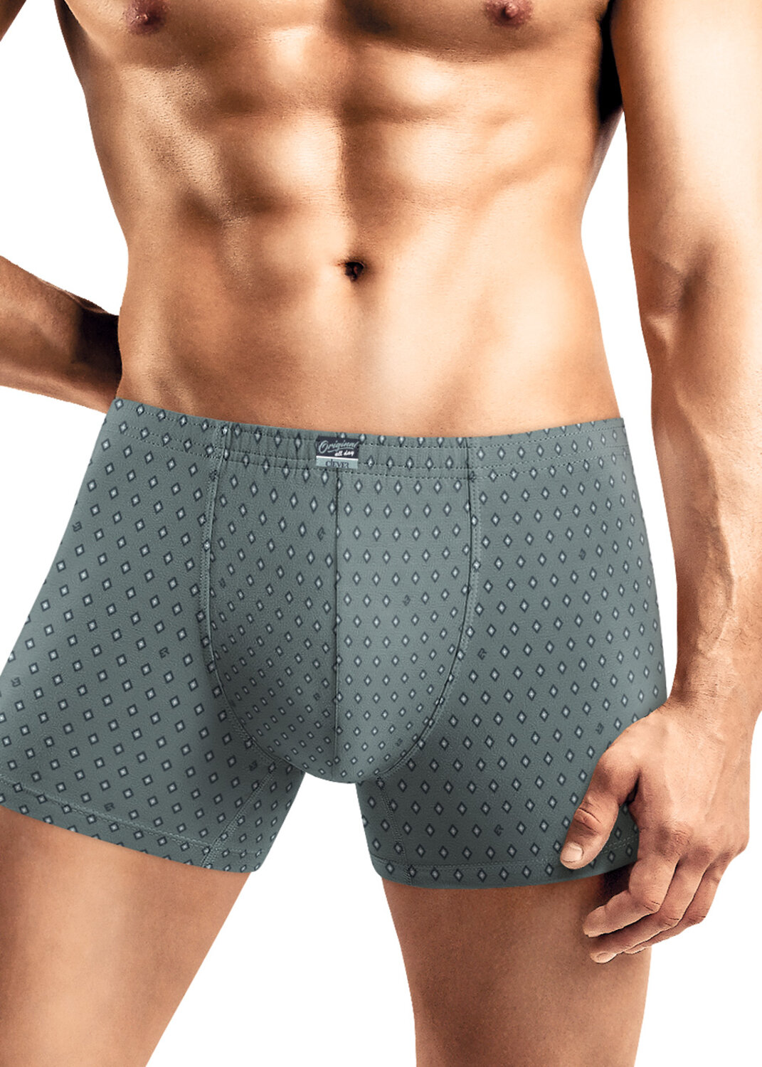 CLEVER Трусы 585813 MSH560611 серый/белый