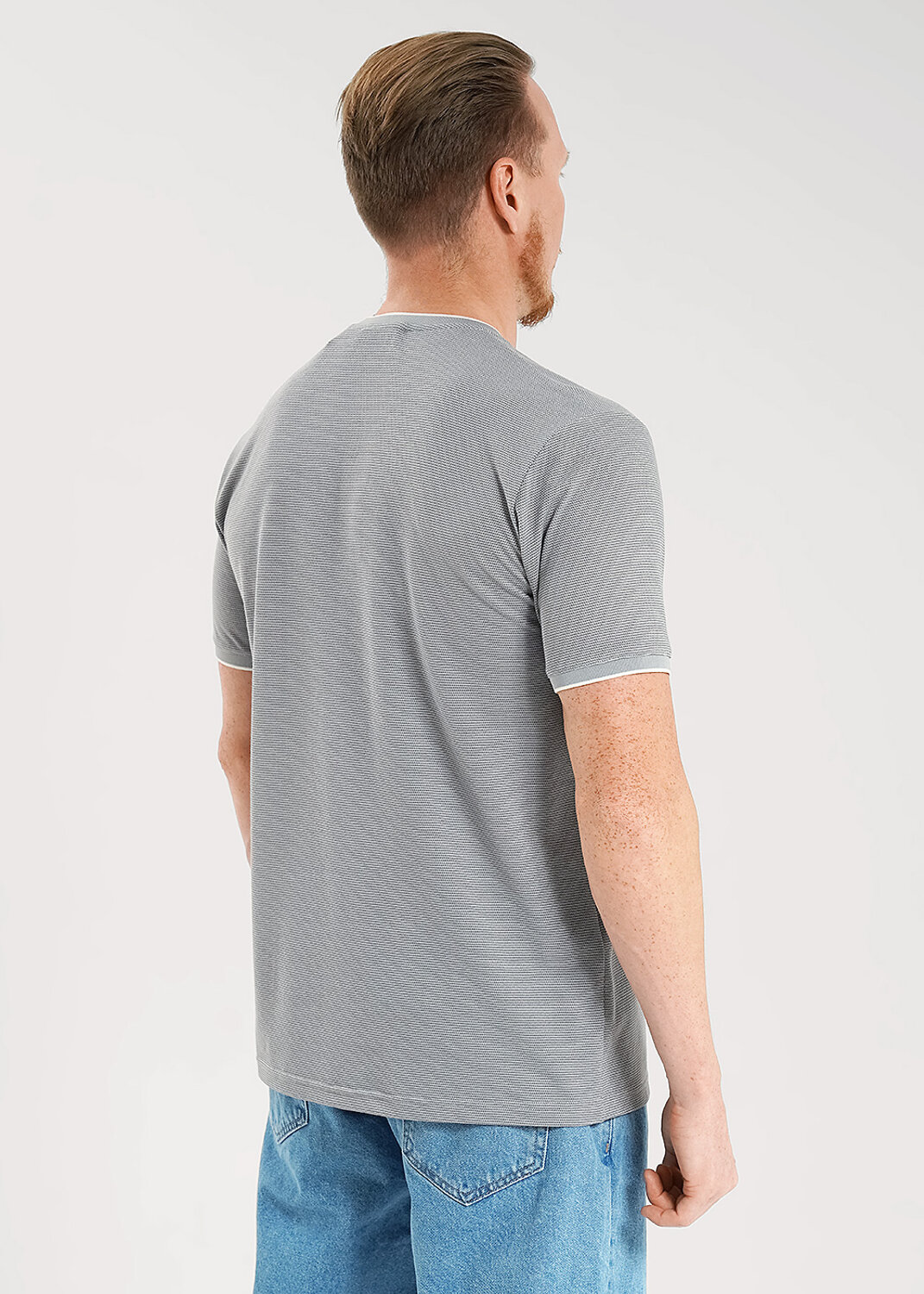 CLEVER Футболка 585824 562538/04кжн maxi серый/белый