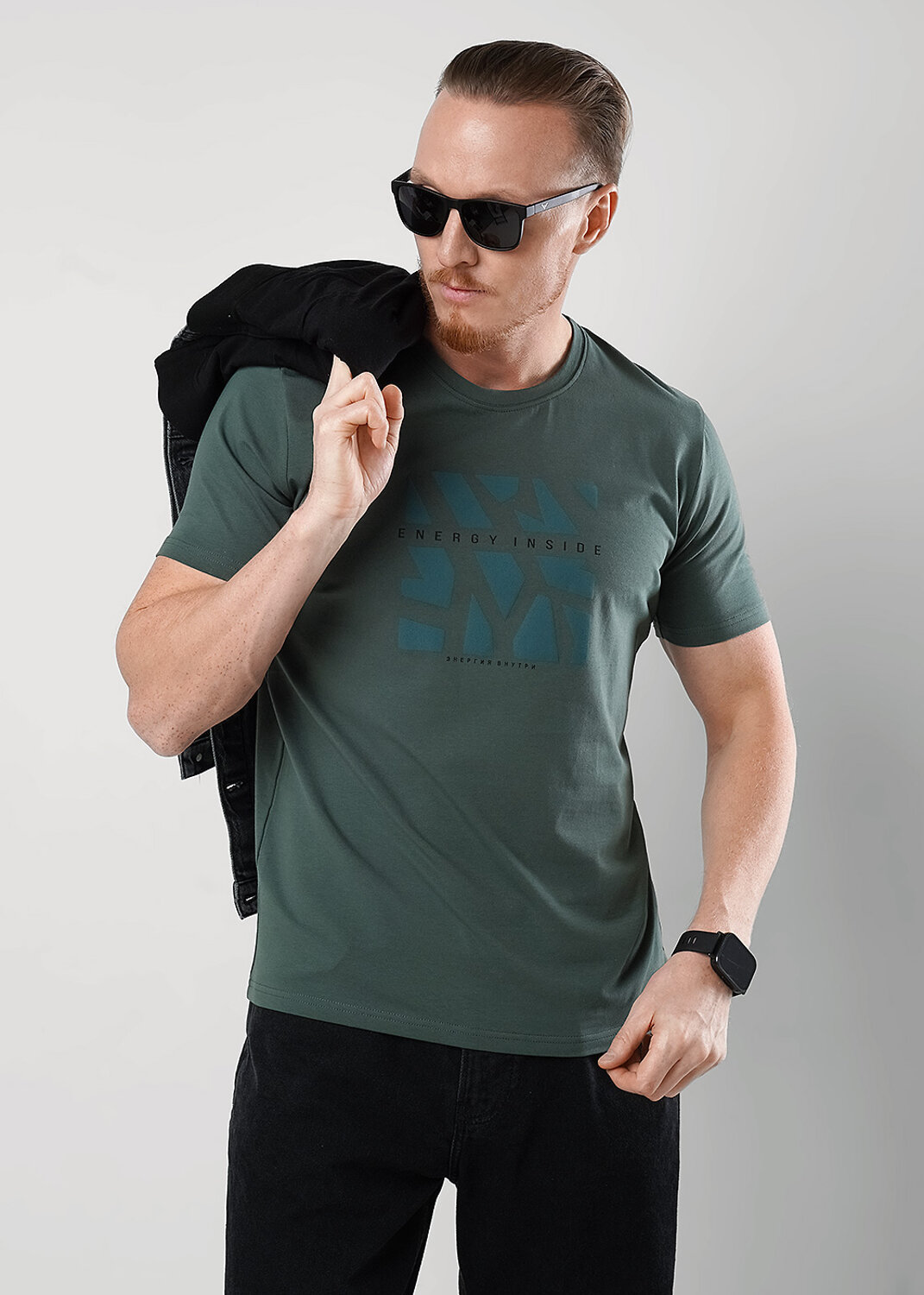 CLEVER Футболка 585827 561982/03г_п т.зелёный