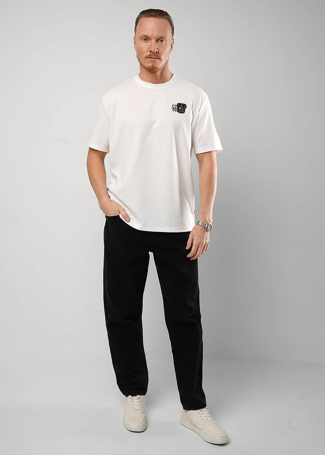 CLEVER Футболка 585831 562603/05тдф молочный